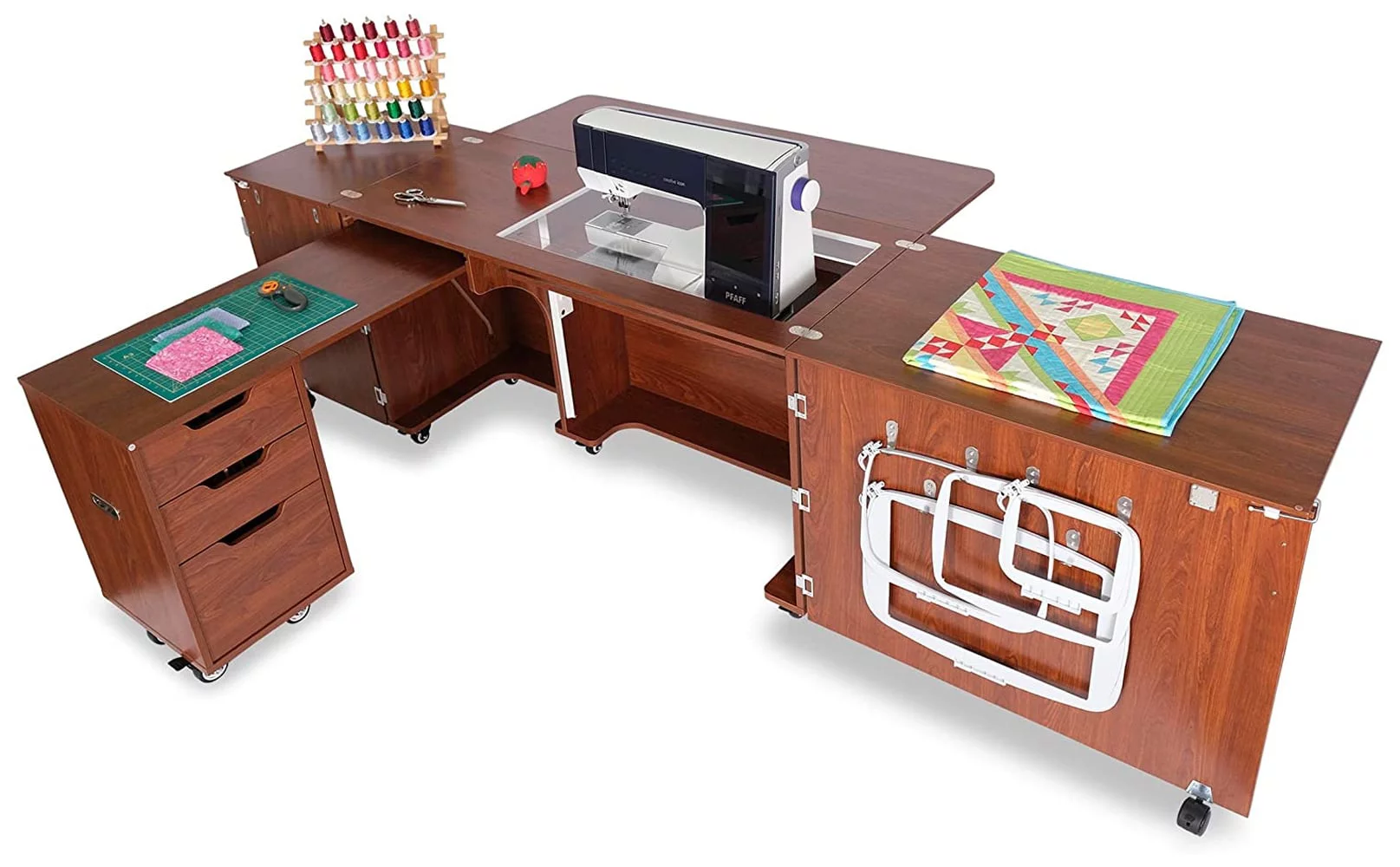 Arrow Kangaroo Outback XL Sewing Cabinet (Teak)