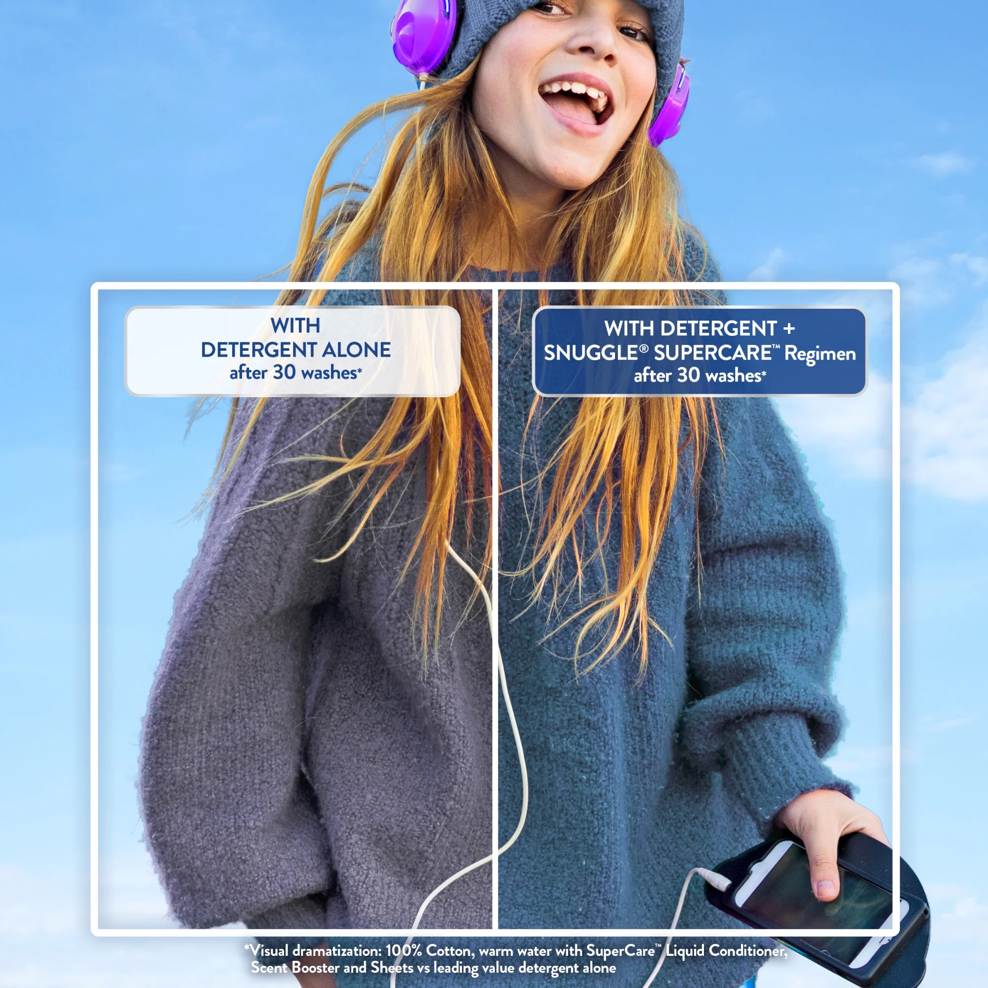 Snuggle SuperCare Liquid Fabric Softener, Sea Breeze, 95 Ounce, 90 Loads