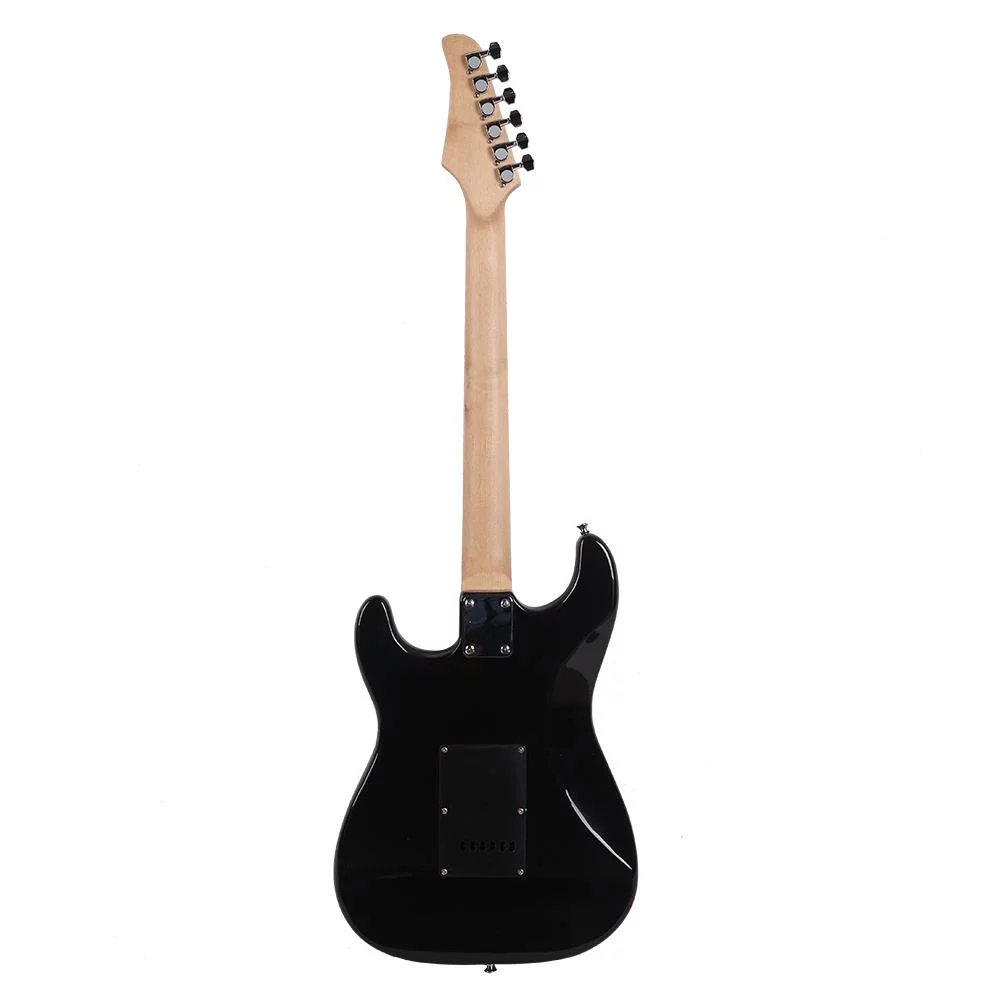 Glarry Right Handed Basswood Beginner Electric Guitar Black