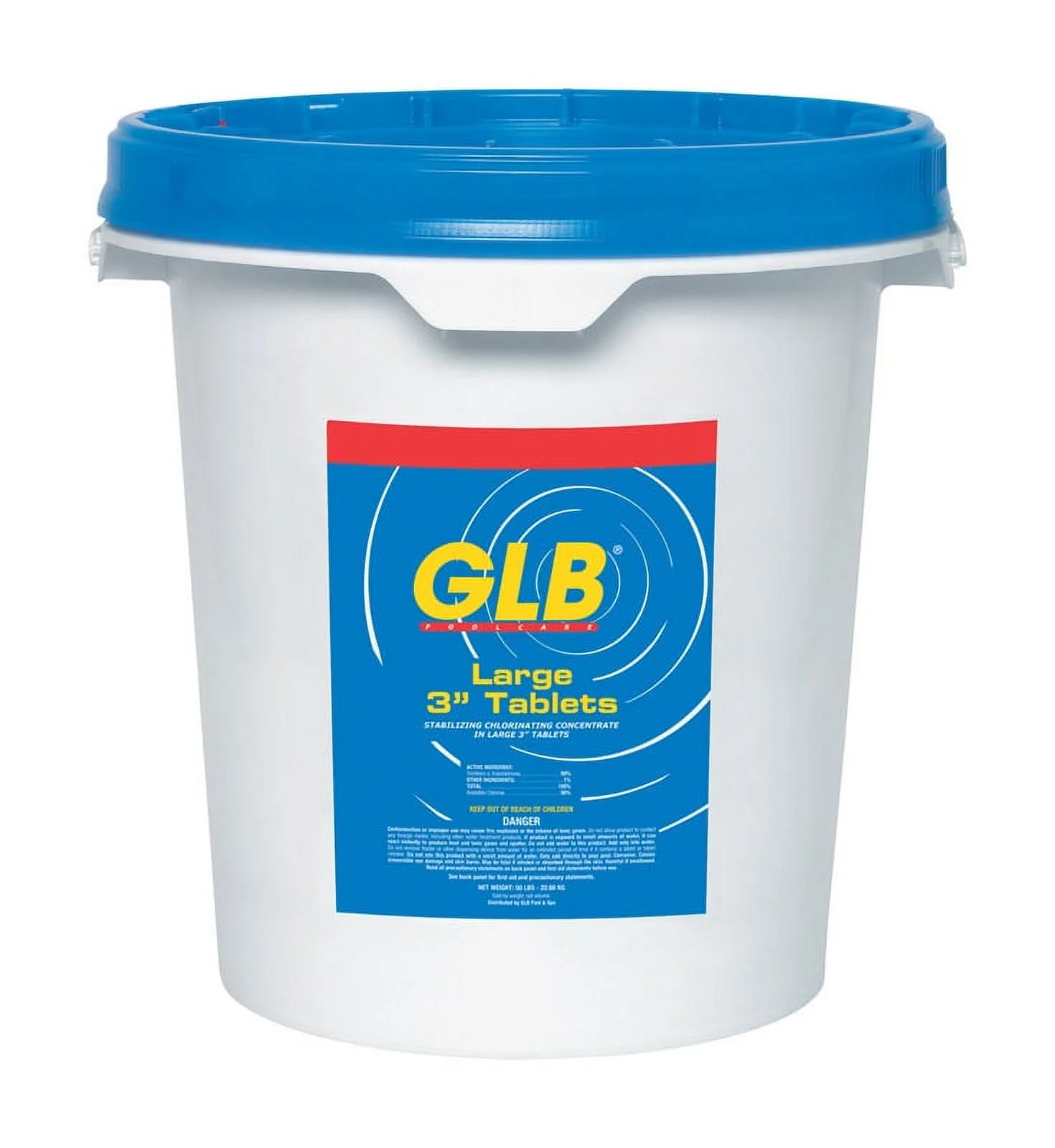 Advantis Technologies 71236A 3 in. GLB Chlorinating Tablets, 50 lbs