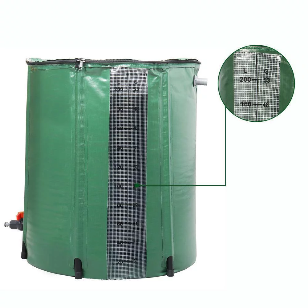 50/100 Gallon Rain Barrel Water Collector Portable Outdoor Collector & Filter