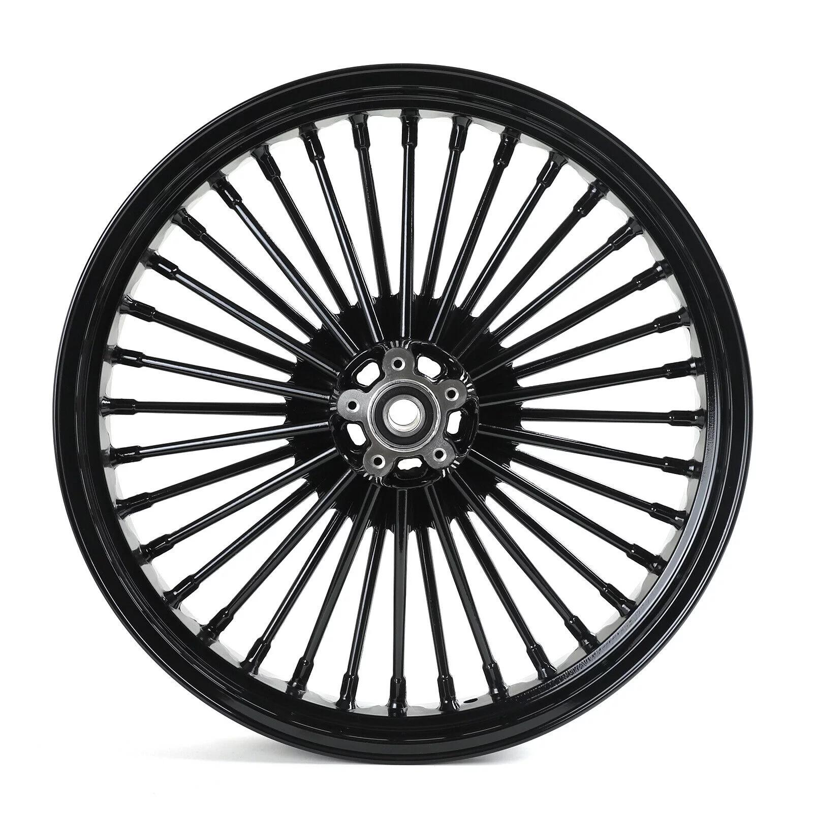 21x3.5 16x5.5 Tubeless Front Rear Wheels Rims Fat Spoke for Harley Touring Bagger 2009-2021 Road King Street Glide Road Glide