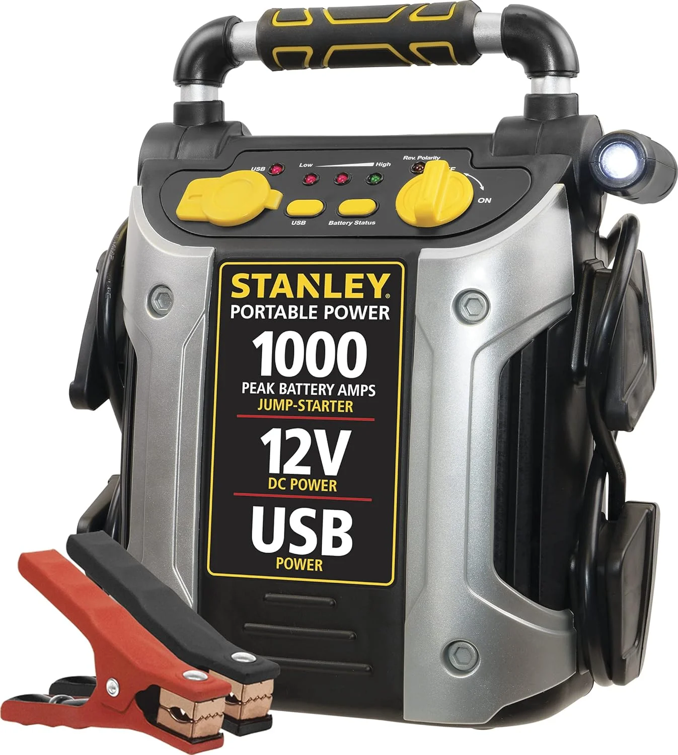 Open Box STANLEY J509 Portable Power Station Jump Starter 1000 Peak Amp Battery Booster
