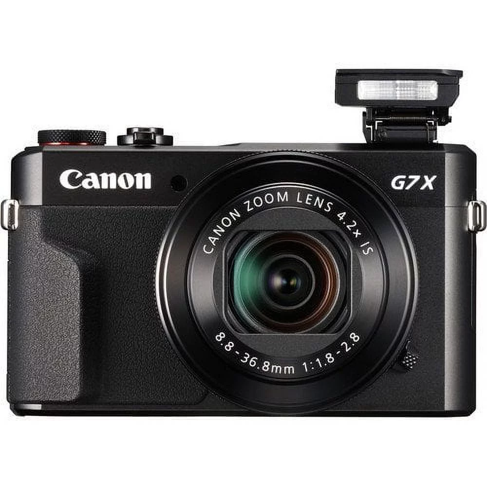 Canon PowerShot G7 X Mark II (Black) International Version - Expo Accessories Bundle