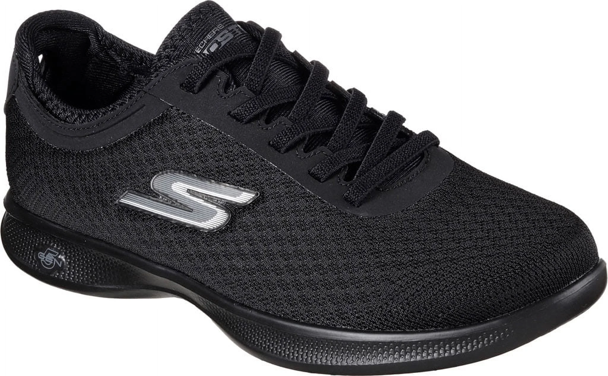 Women's Skechers GO STEP Lite Dashing Sneaker Black/Black 9.5 M