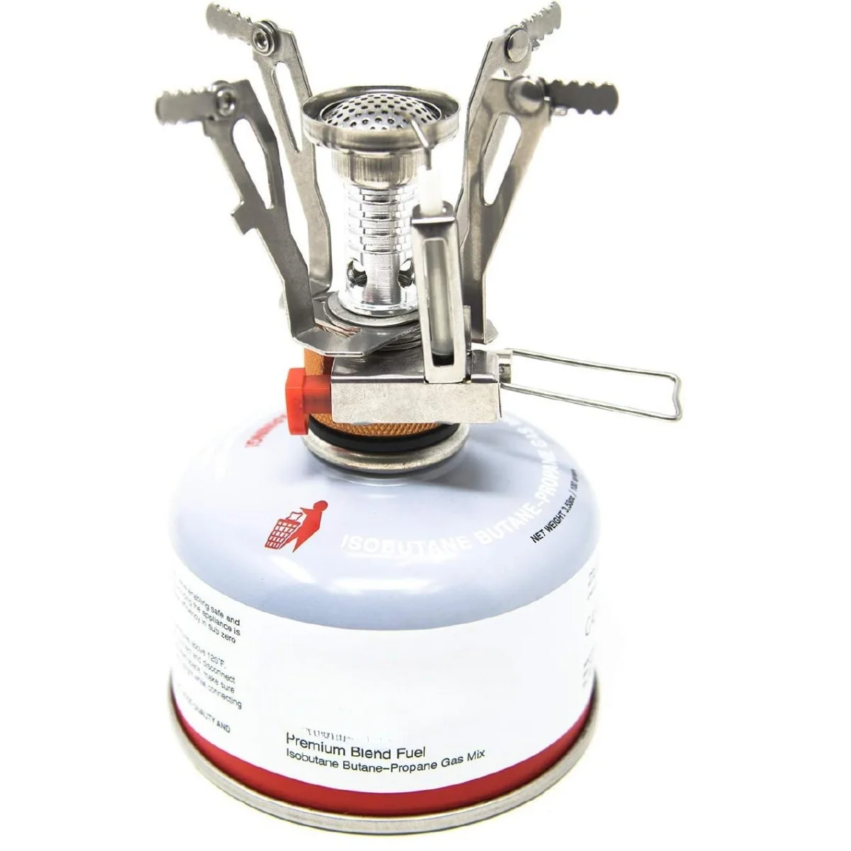 Camping Fuel Blend Isobutane Fuel Canister 100g (4 Pack)