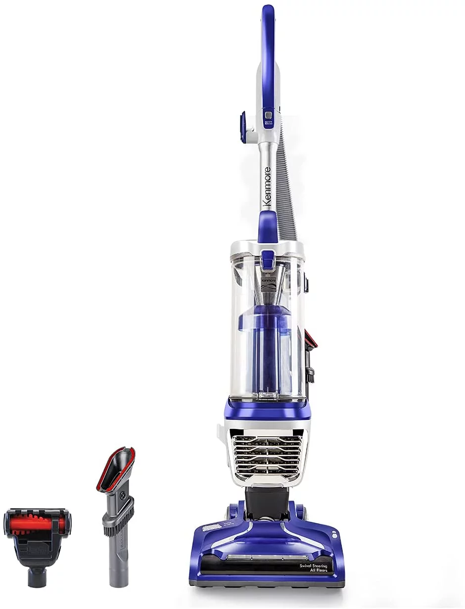 Kenmore DU5080 Bagless Upright Vacuum Pet Friendly Lift-Up Carpet Vacuum Cleaner 2-Motor Power Suction with HEPA Filter, 3-in-1 Combination Tool, Pet HandiMate for Carpet, Floor, Pet Hair