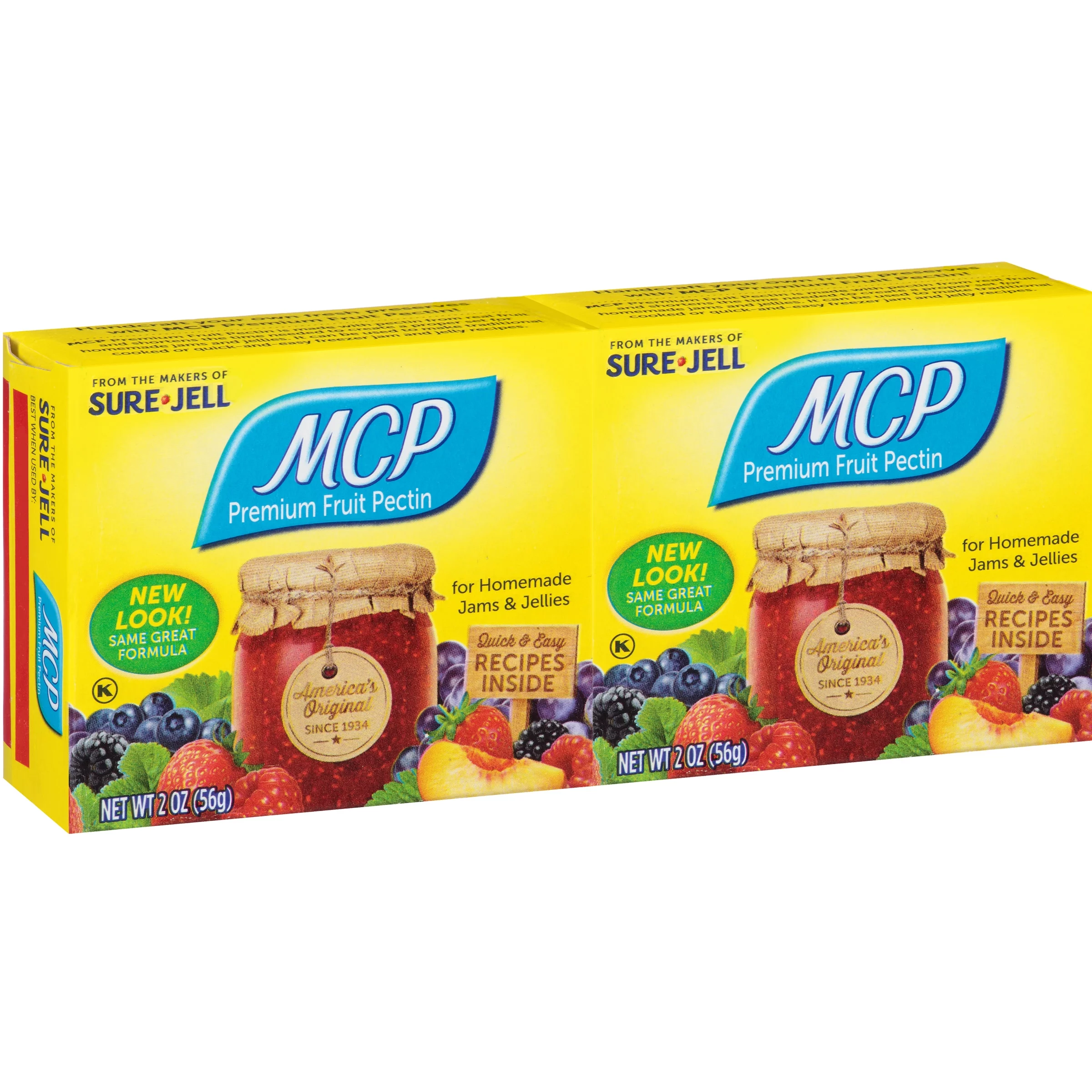 MCP Premium Fruit Pectin, 2 ct Pack (2 oz Boxes)