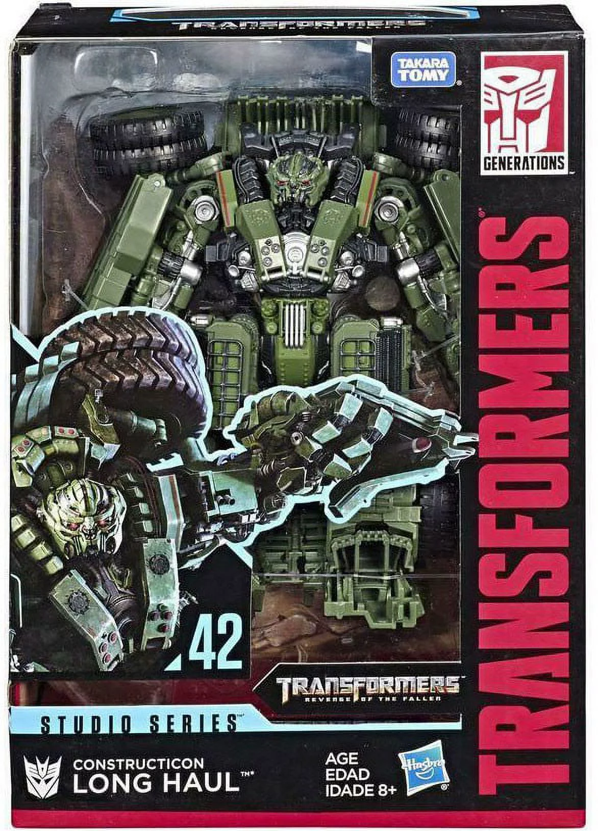 Transformers Studio Series 42 Voyager Class Constructicon Long Haul Action Figure