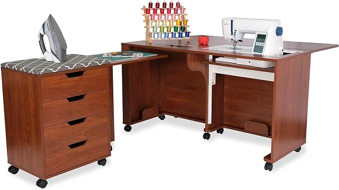 Arrow Laverne & Shirley Sewing Cabinet - Teak