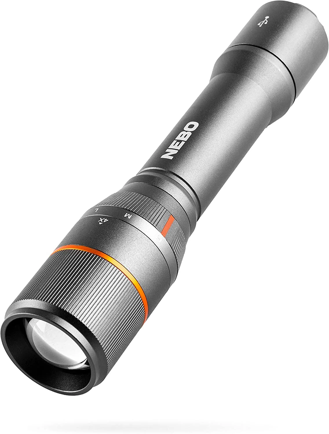 NEBO Davinci 2000 Powerful, Rechargeable and Waterproof Handheld Flashlight