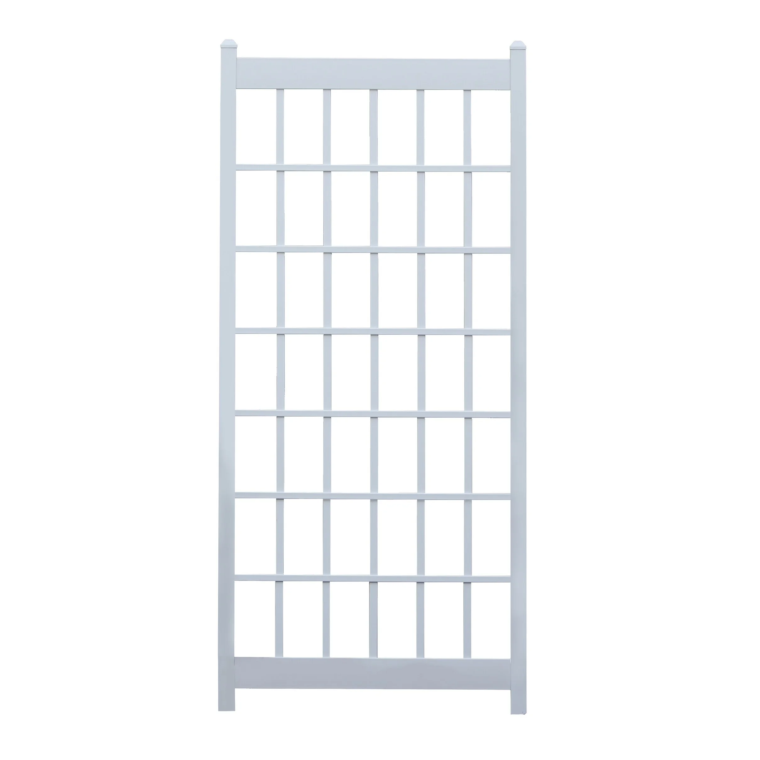 DuraTrel Lancaster White Vinyl Trellis Beige