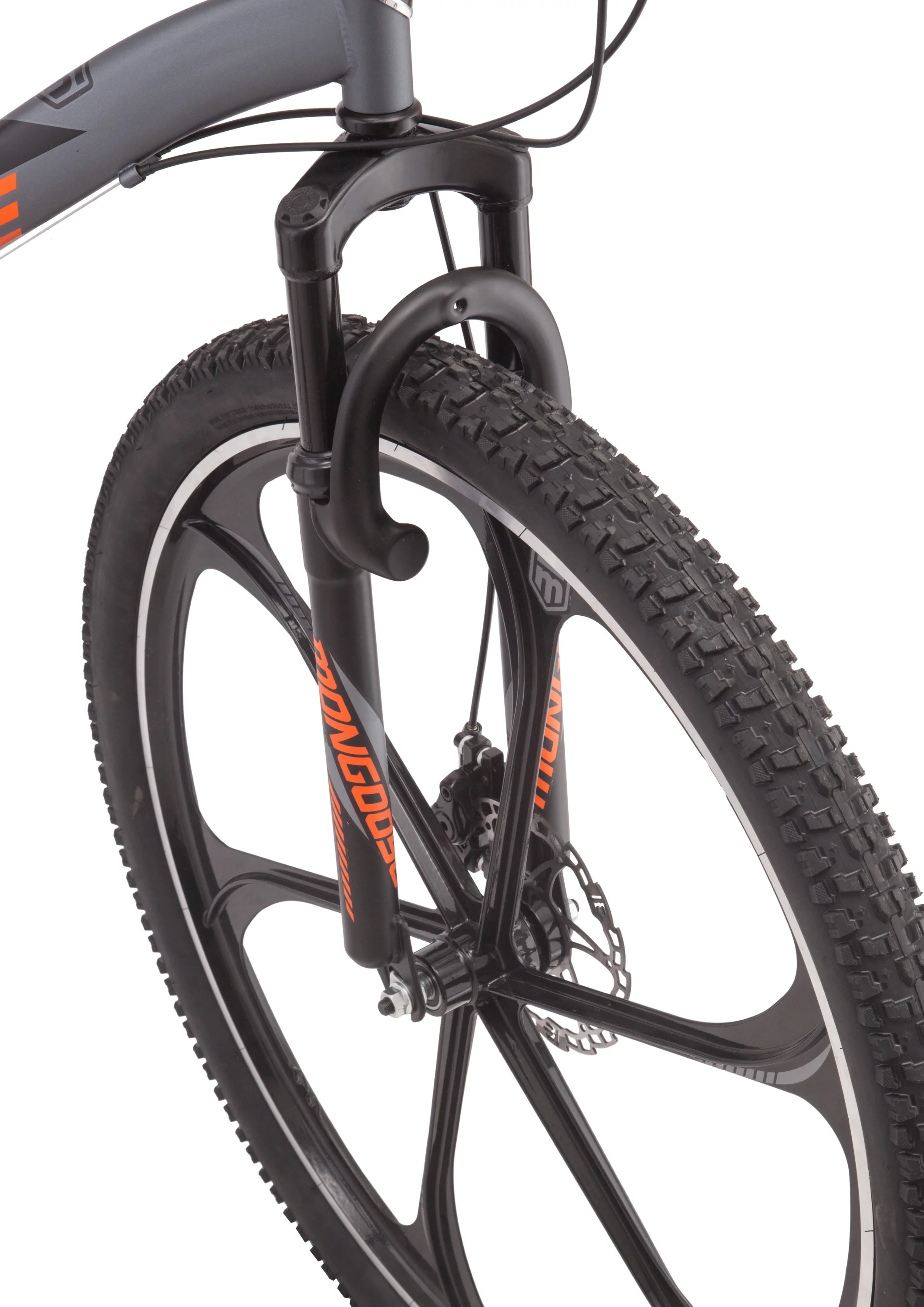 Mongoose Billet Mountain Bike, 21 speed, 29 inch Mag wheels, mens frame, grey