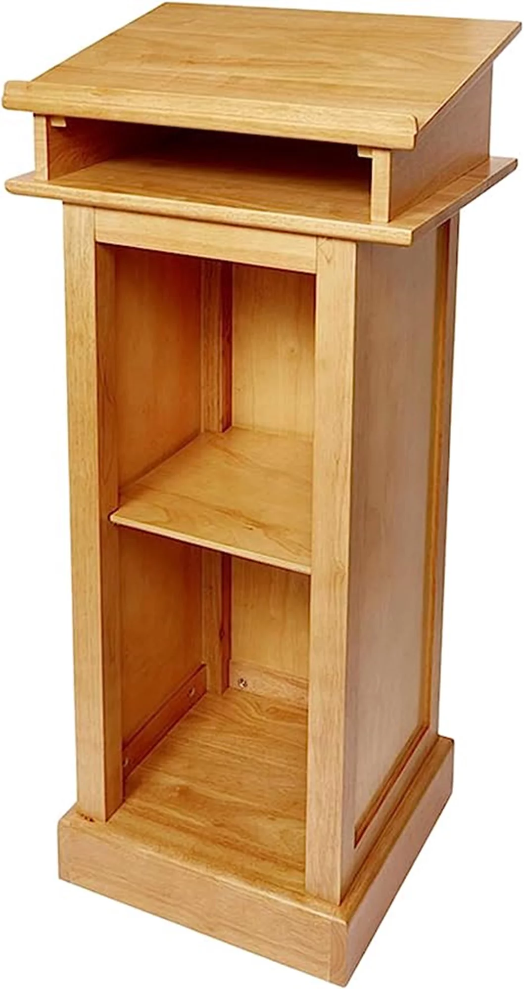 Wooden Podium Lectern, Catholic Church Supplies, 20 x 44 Inch