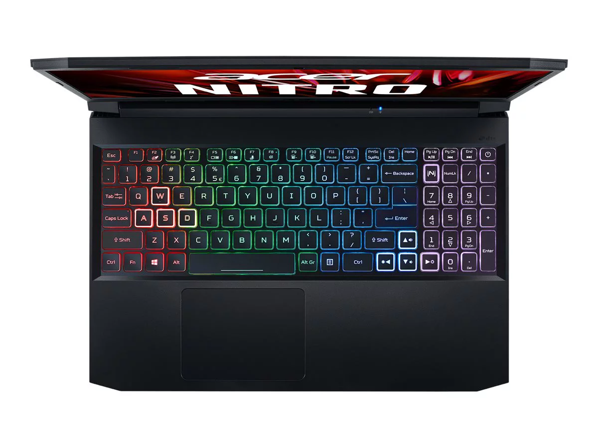 Acer Nitro 5 AN515-45 - AMD Ryzen 5 5600H / 3.3 GHz - Win 10 Home 64-bit - GF RTX 3050 - 8 GB RAM - 512 GB SSD NVMe - 15.6