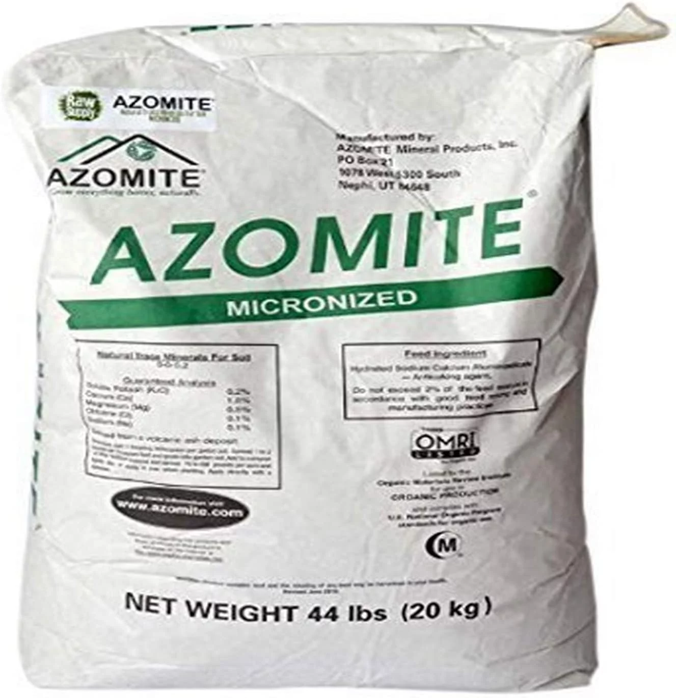 Supply AZOMITE-44-2 AZOMITE Natural Trace Powder-67 Essential Minerals-Bulk Fertilizer Powder-Be Green and Grow Your Own Food, Light Brown