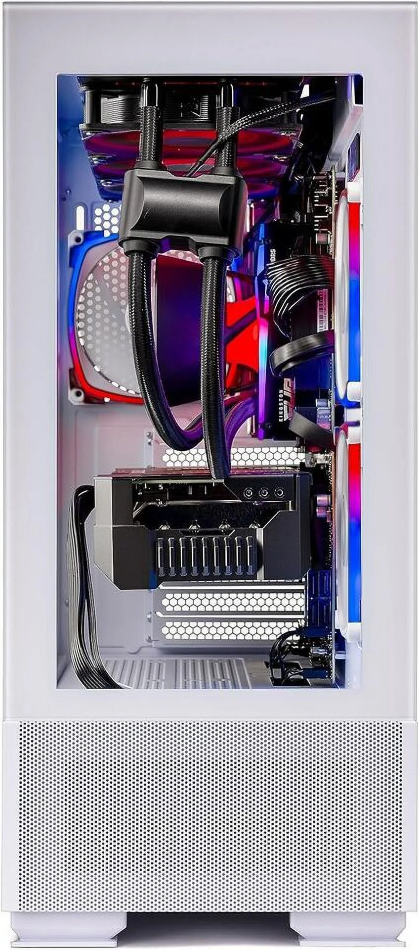 Skytech Azure Gaming PC, Intel i7 14700F 2.1 GHz, RTX 4070 Super 12GB GDDR6X, 1TB NVME Gen4, 32GB DDR5 RAM RGB, 750W Gold PSU, Wi-Fi, Win 11 Home