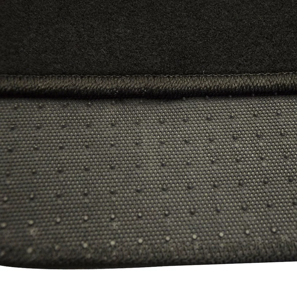 Ikon Motorsports Compatible with 07-11 Honda CR-V 4Dr OE Factory Style Black Nylon Carpet Car Floor Mats Front Rear 3pcs 2007 2008 2009 2010 2011