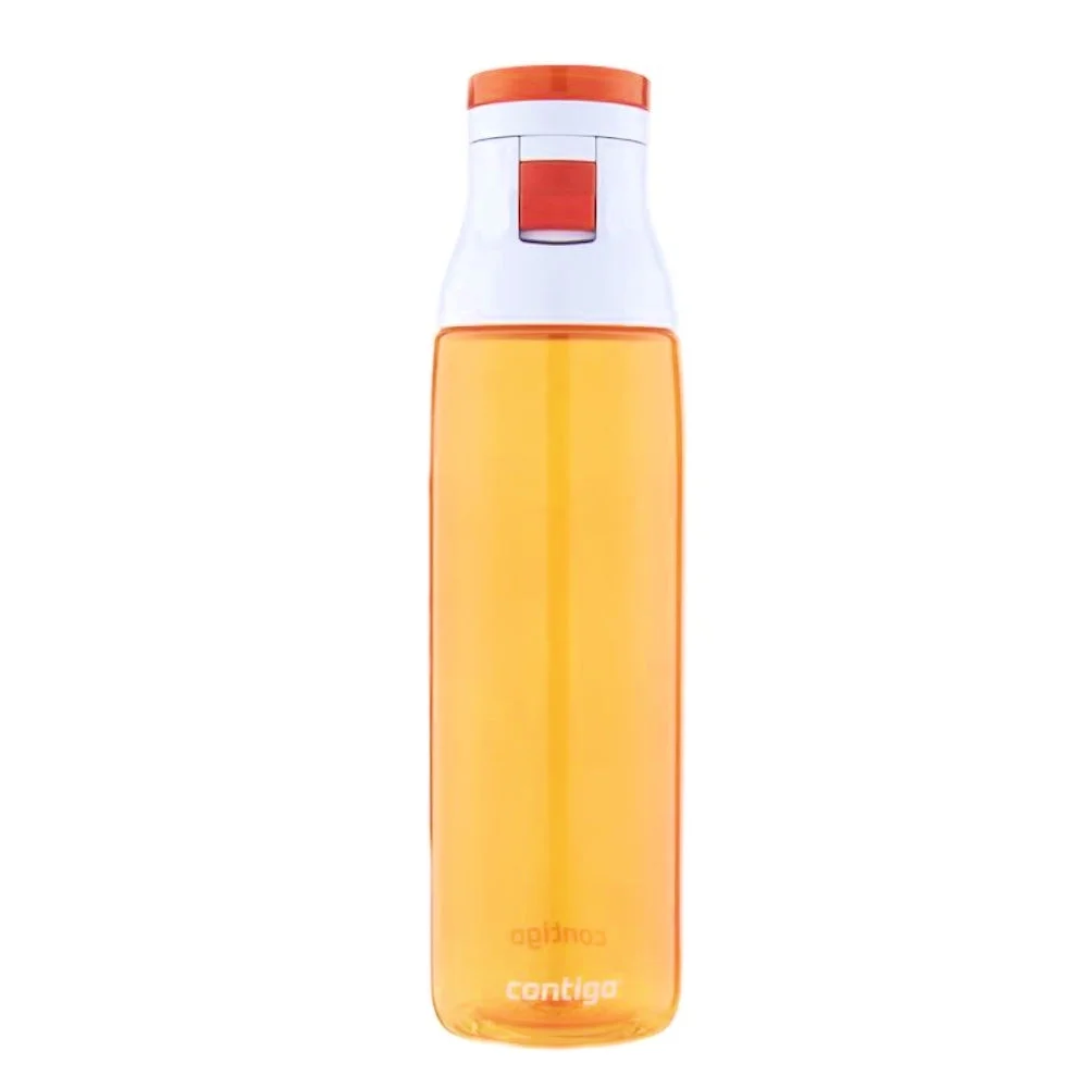 Contigo Jackson Water Bottles, 24oz, Green, Cotton Candy, Marigold, 3-Pack