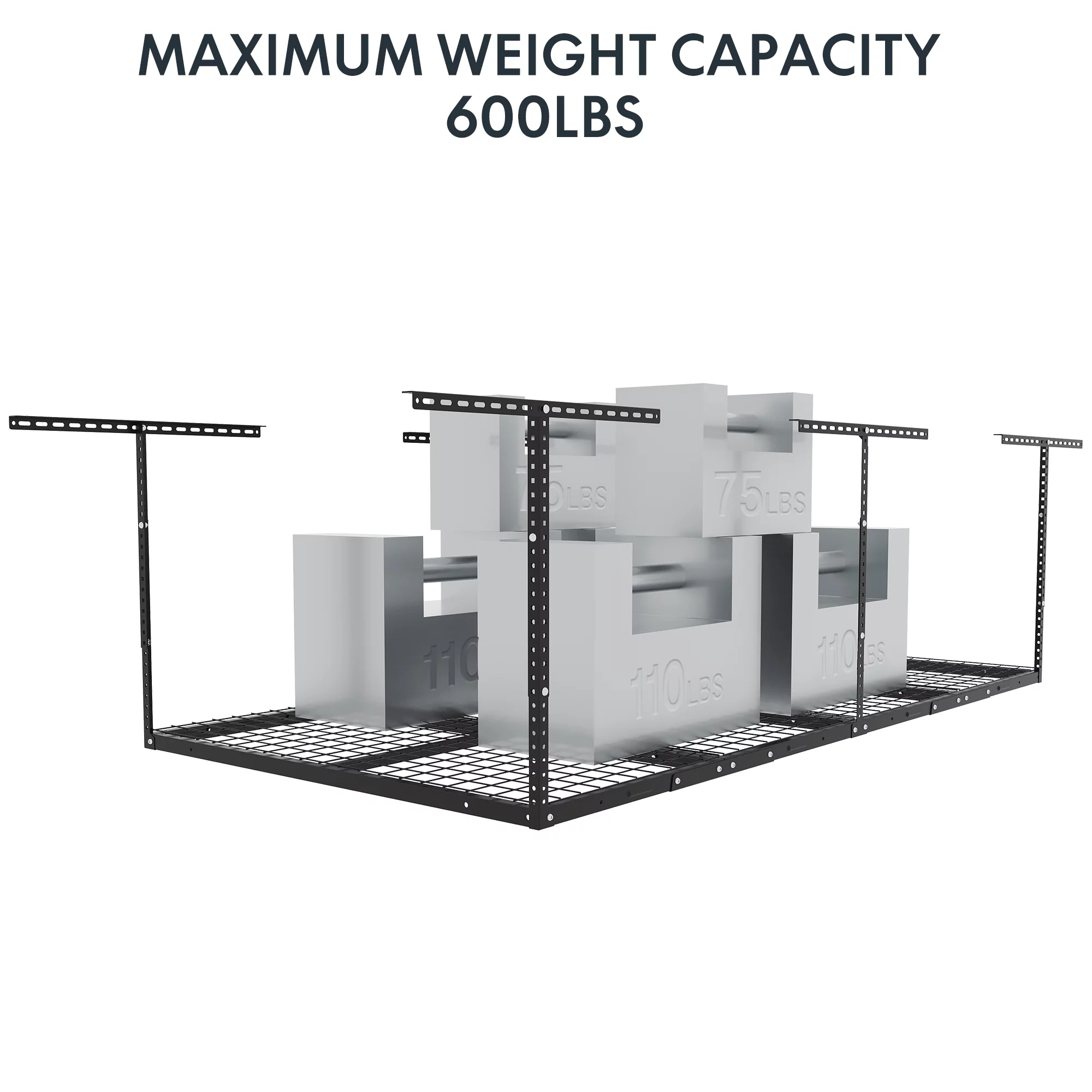 FLEXIMOUNTS Classic Overhead Garage Storage Rack 48
