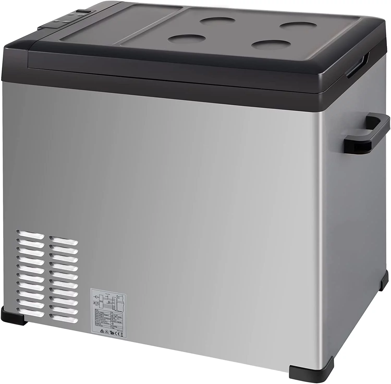 Vevor  12V Refrigerator with APP Control Car Compressor Fridge Cooler 12-24V DC &110-220V AC for Camping