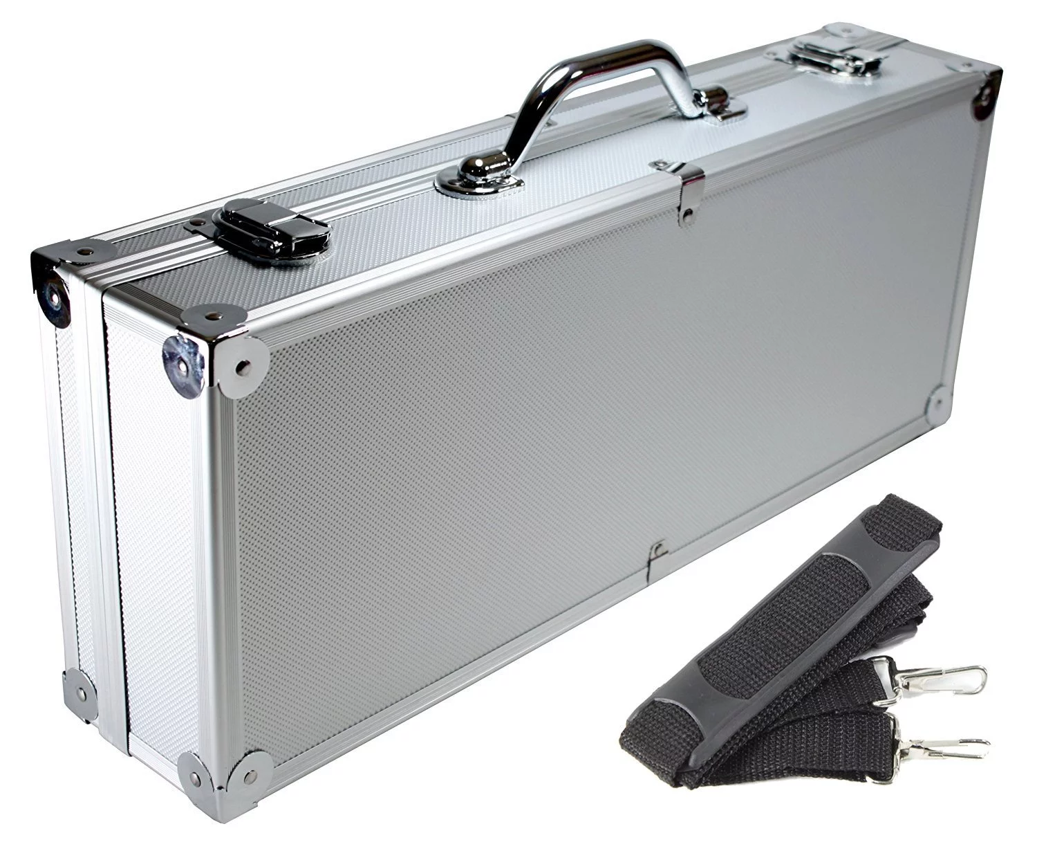 American Mahjong Set with 4 PUSHERS / RACKS COMBO in ALUMINUM CASE (WESTERN Mah jongg 166 Tiles)