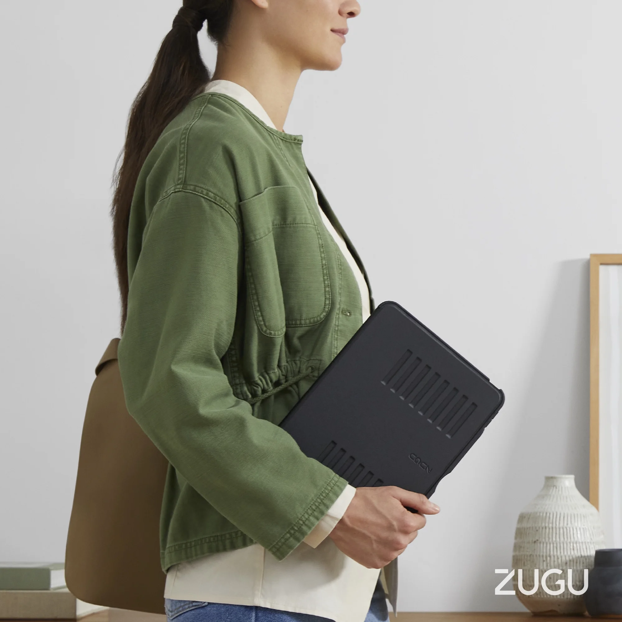 ZUGU CASE for iPad 10.9 Inch 10th Gen (2022) Slim Protective Case - Magnetic Stand & Sleep/Wake Cover (Model #s A2696, A2757, A2777) - Arctic