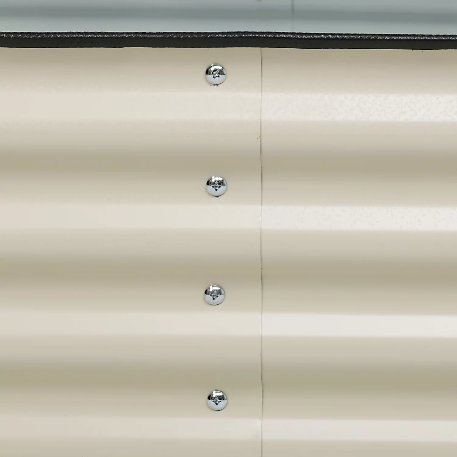 Aoodor 6-in-1 Modular Aluzinc Metal Raised Garden Bed - Outdoor Garden Planter Box for Vegetable, Flower, Herb - Beige (67''L x 47''W x 17''H)