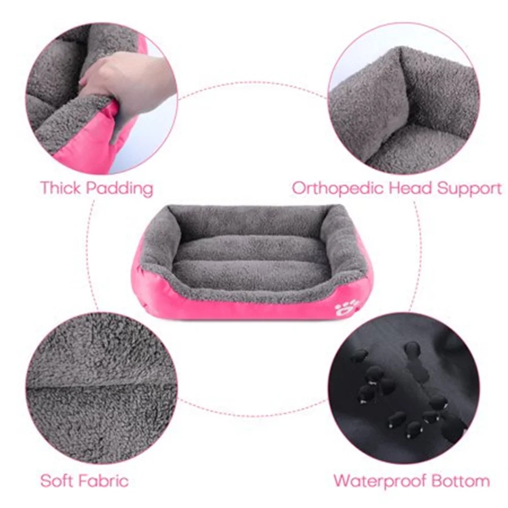 ZBH Dog Beds for Small Dogs Pet Cats Dog Bed Mat Pet Bed for Indoor Cats Dogs