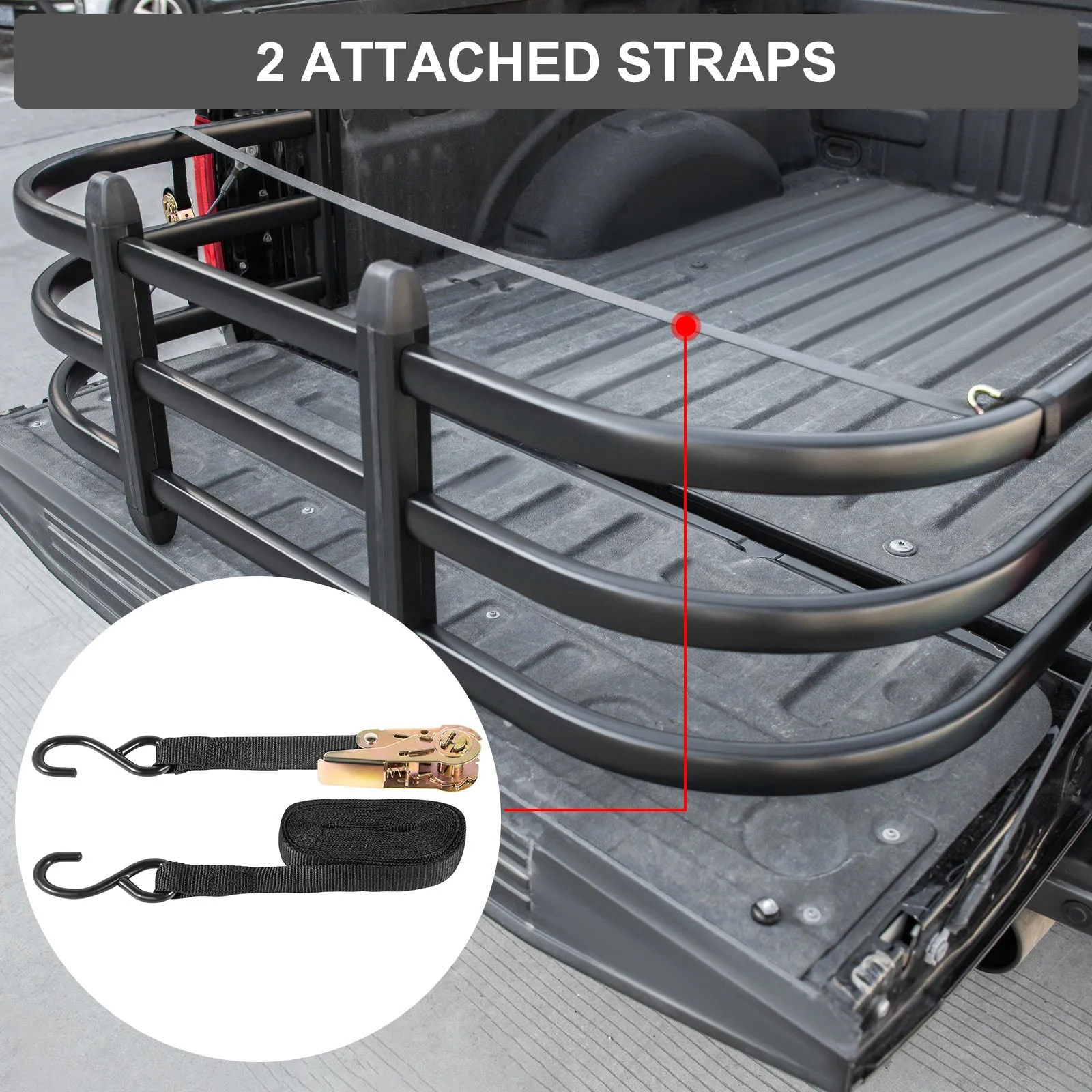 VEVOR Truck Bed ExtenderTailgate Extension 26