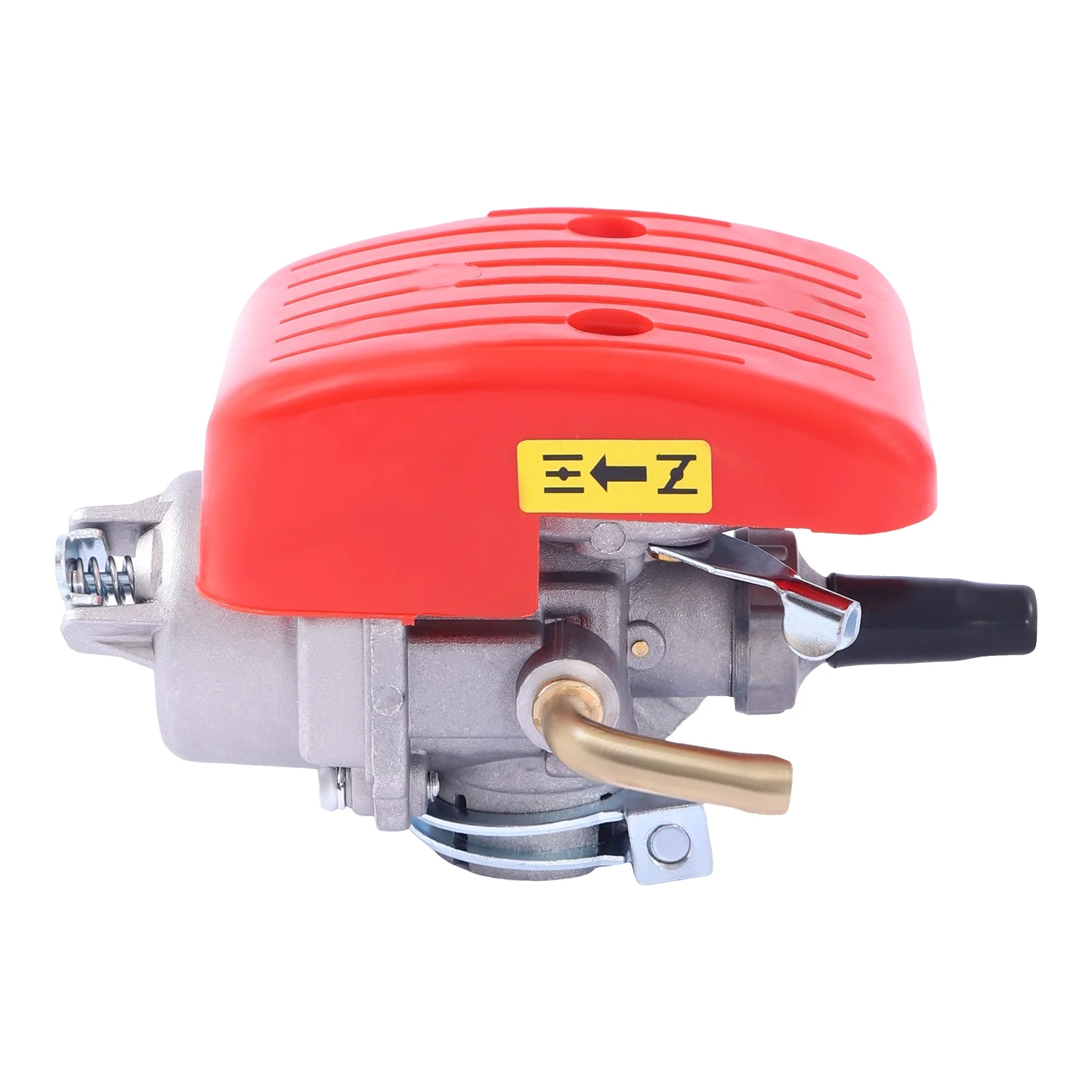 Motorized Bicycle Kit, 2 Stroke 100CC Fast Speed Gasoline Bike Engine Motor Kit with Hydraulic Handle for Bicycle over 21 inches