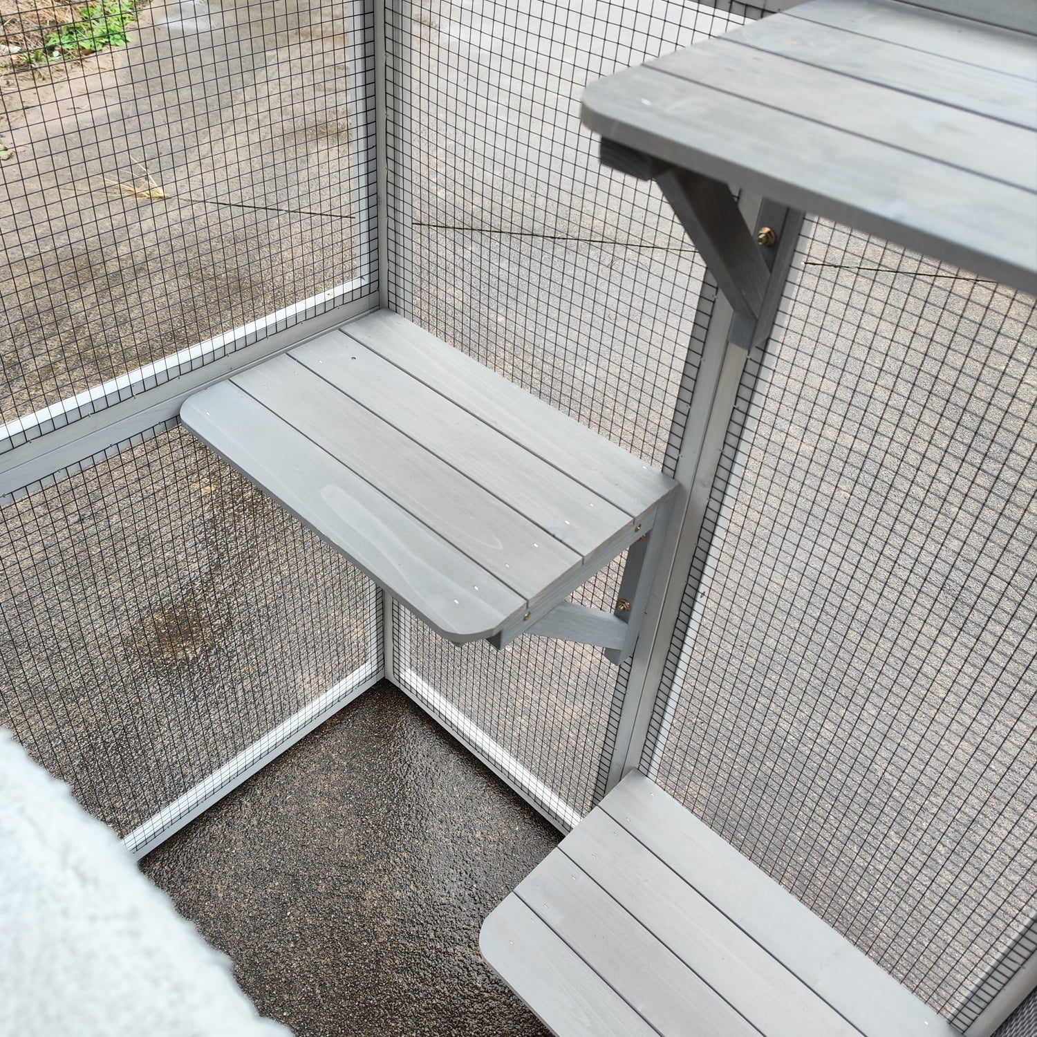 Wooden Catio Outdoor Cat Enclosure, 71