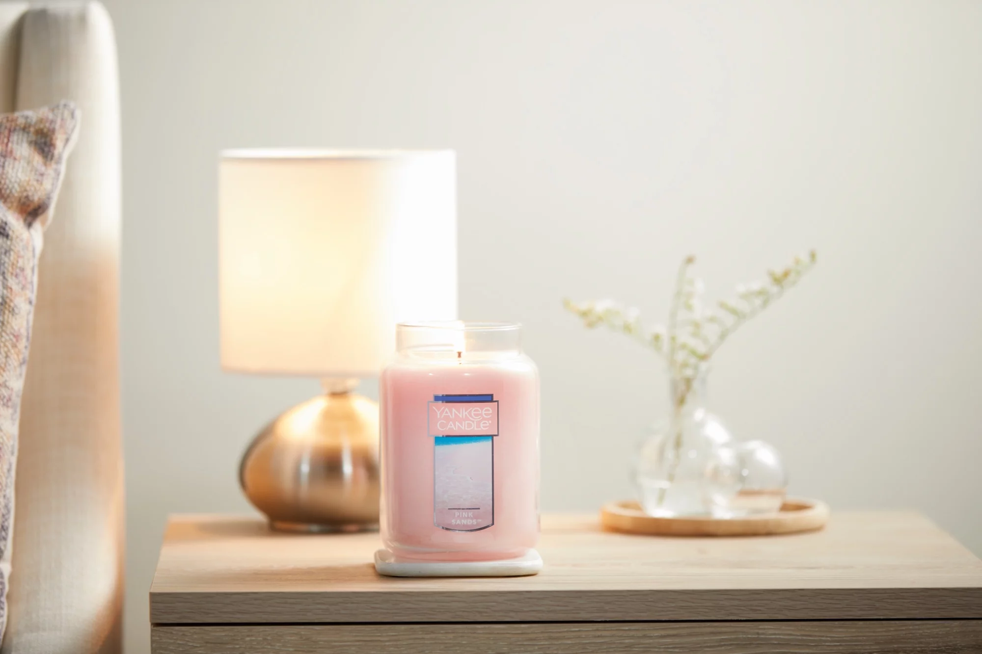 Yankee Candle Pink Sands - 22 oz Original Large Jar Scented Candle