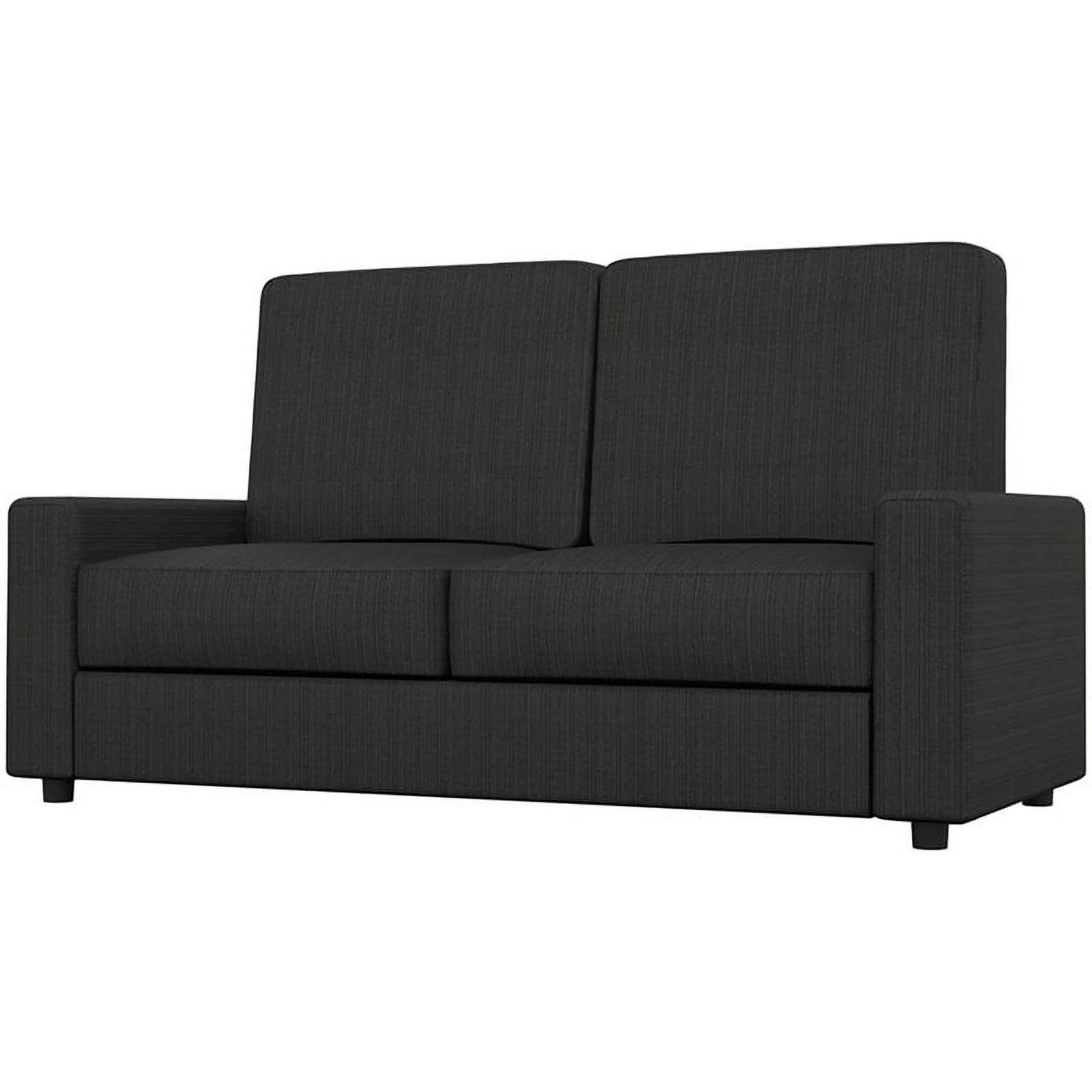 Atlin Designs 4 Piece Full Wall Bed Set in White and Gray