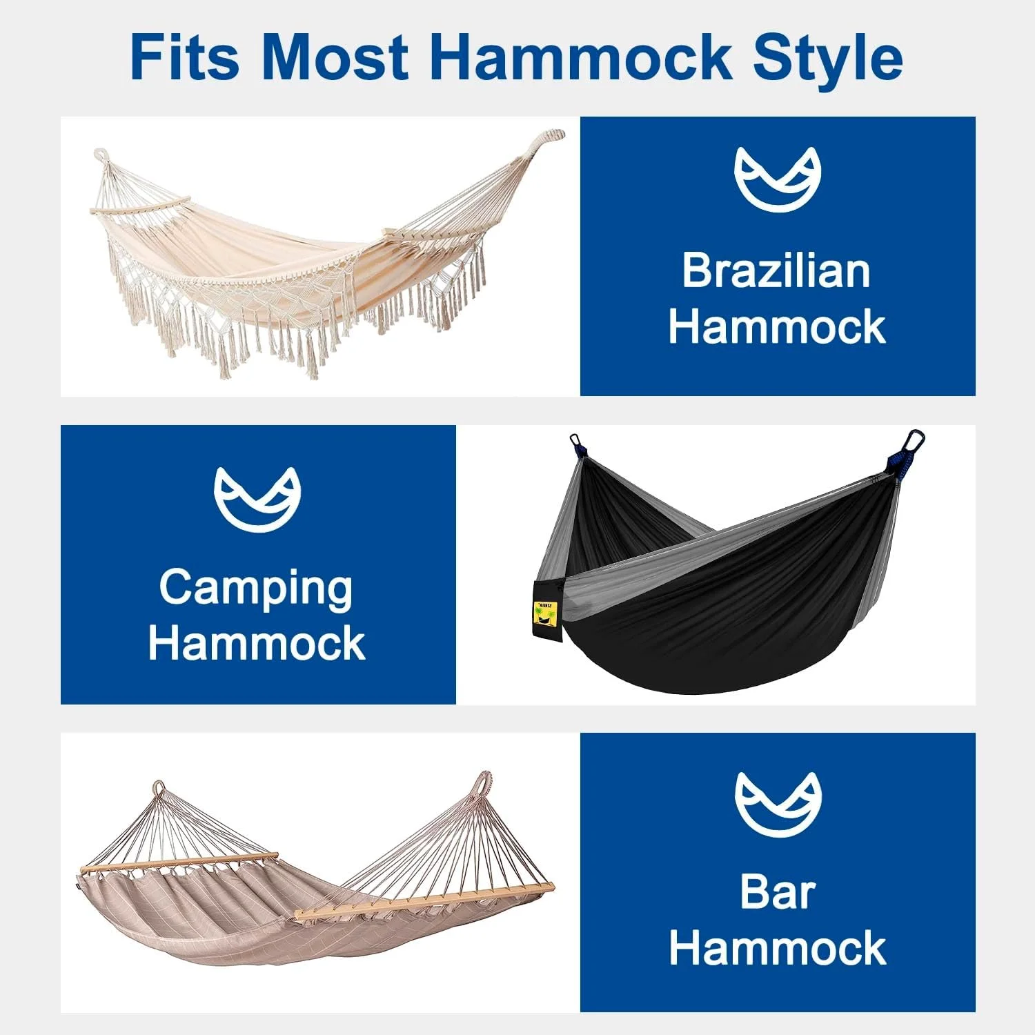Dkelincs Hammock Stand Only, Foldable Portable Stand 3 Gear Adjustment Steel Hammock Stand with Carrying Case