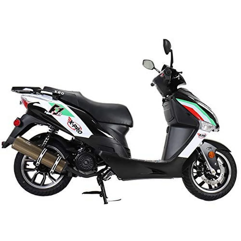 X-Pro Brand New 150cc Gas Moped Scooter, 13