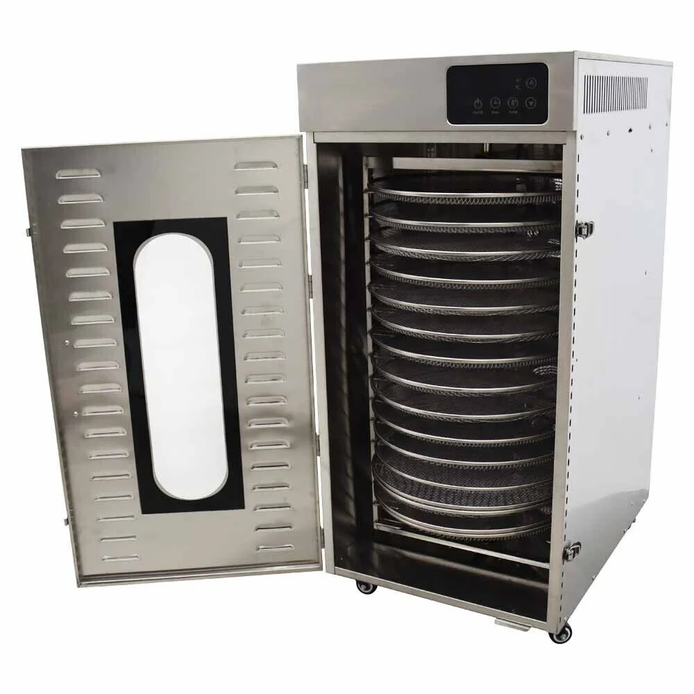 PreAsion 16 Layer Rotary Dryer Machine Fruit and Vegetable Dryer Food Dryer Pet Freeze-drying Machine110V