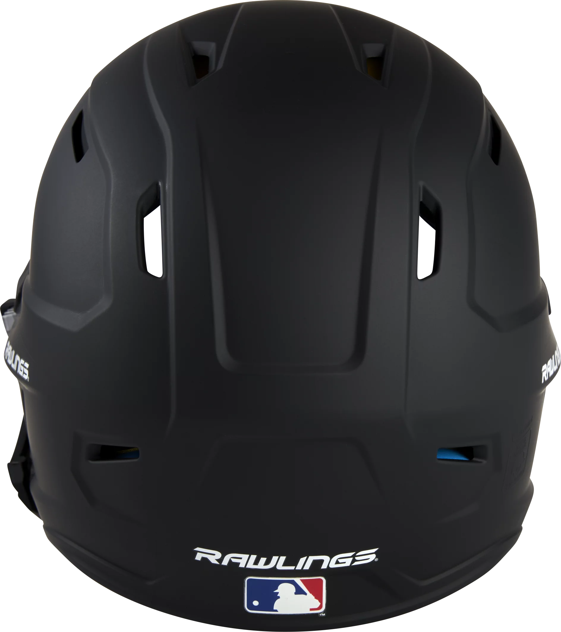 Rawlings MACH One-Tone Matte Helmet w/Adjustable Face Guard - Senior | Matte Black | SENIOR