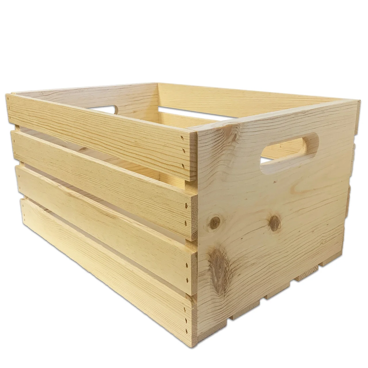 Wilson Large Pine Wood Crate (3 Pack)
