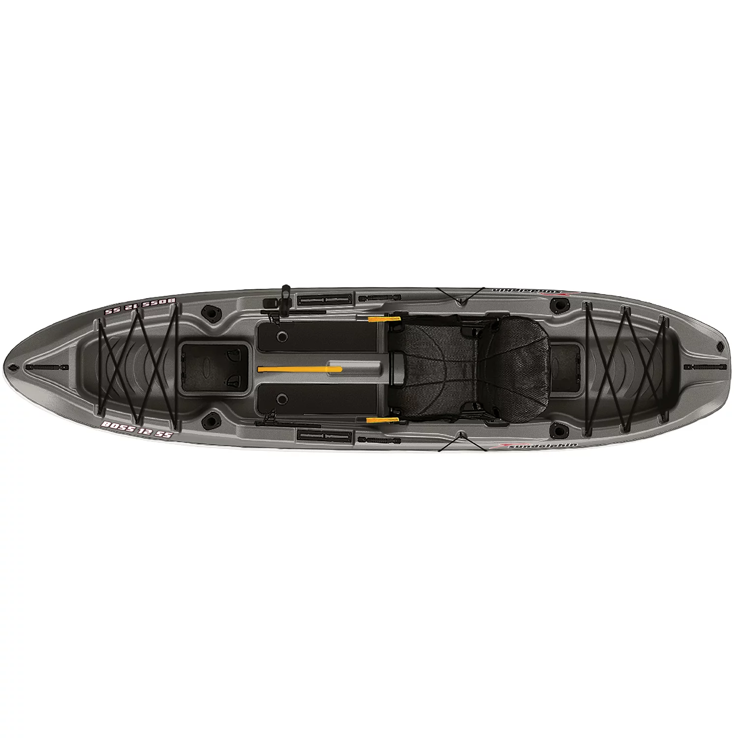 Sun Dolphin Boss 12' Kayak, No Paddle, Gray