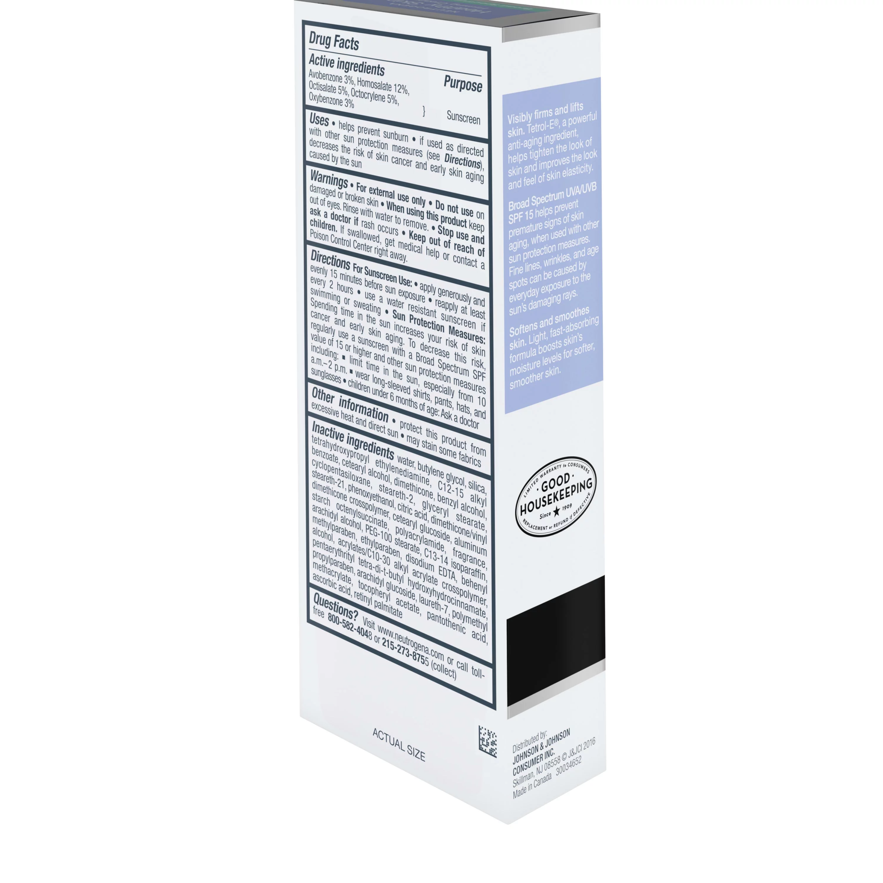 Neutrogena Healthy Skin Firming Face & Neck Cream, SPF 15, 2.5 fl oz