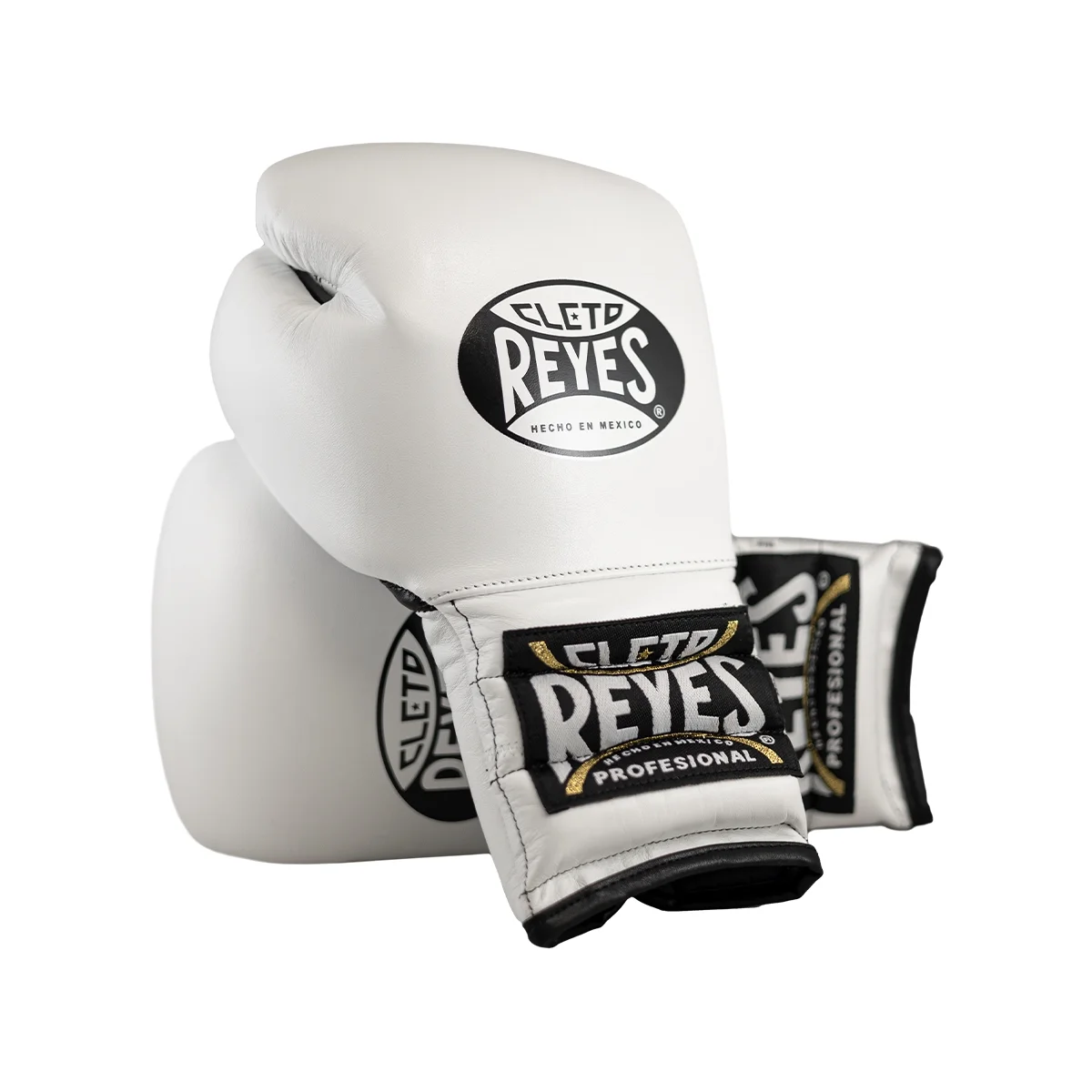 Cleto Reyes Training Gloves with Laces for Men and Women (14oz., White)