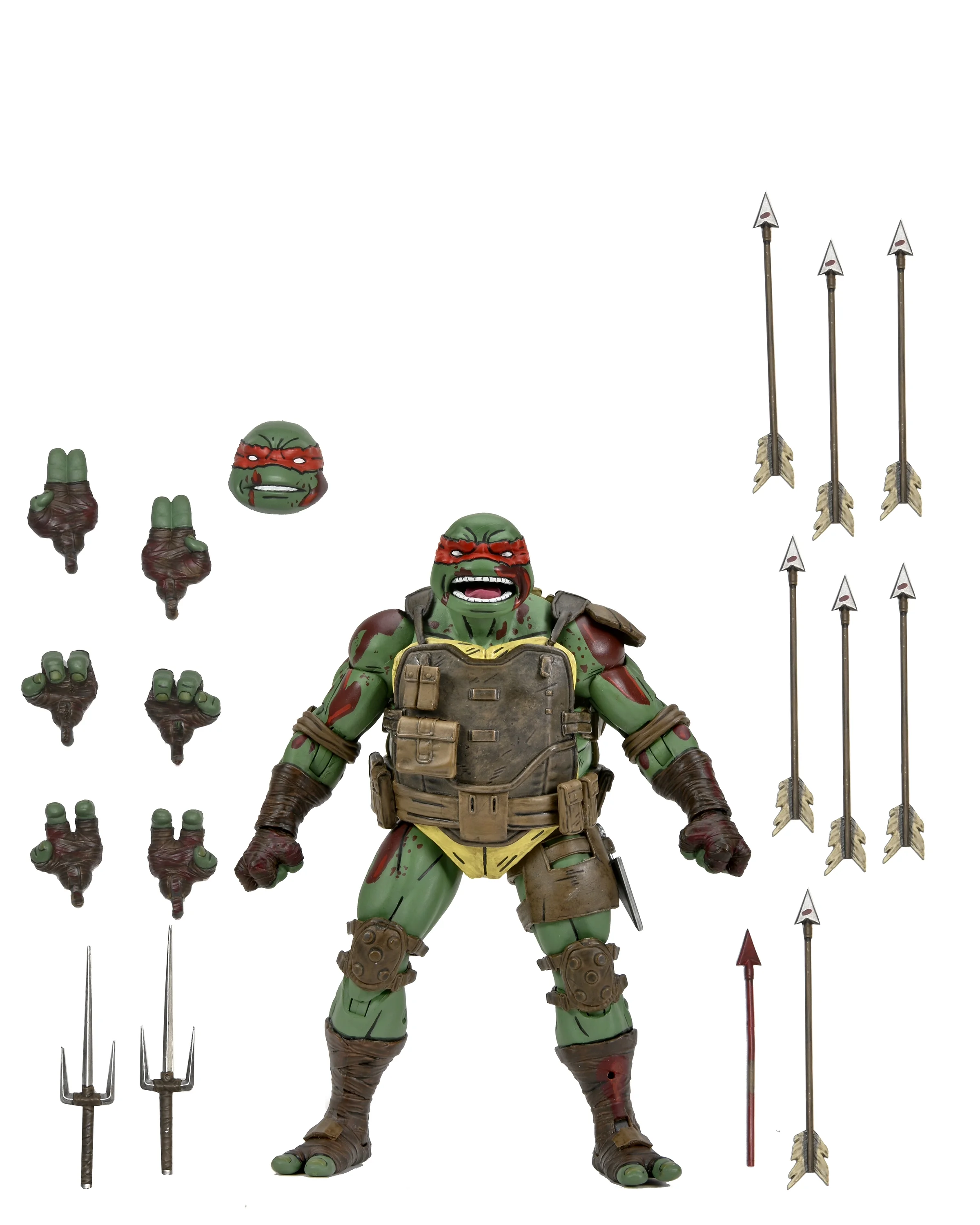 NECA - TMNT (The Last Ronin) - 7” Scale Action Figure - Ultimate First to Fall Raphael