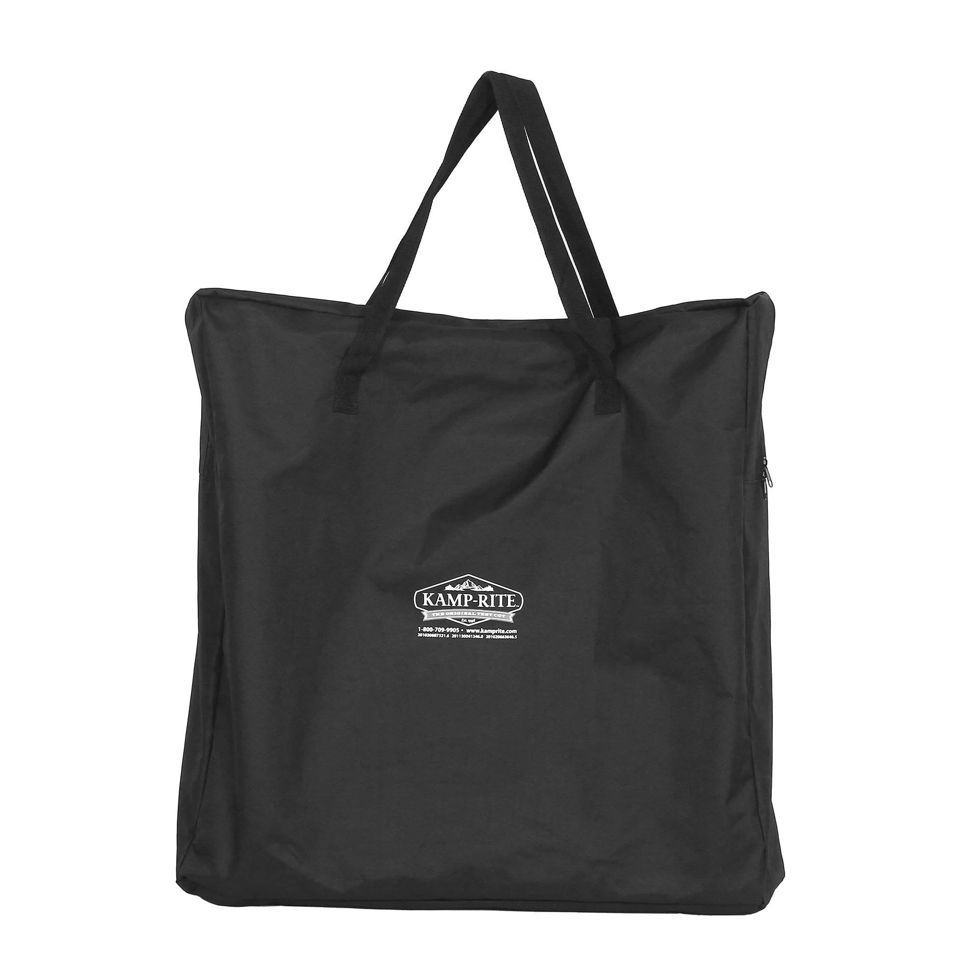 Kamp-Rite Original 1 Person Tent Cot Bed Bundle w/ Valuables Storage Bag