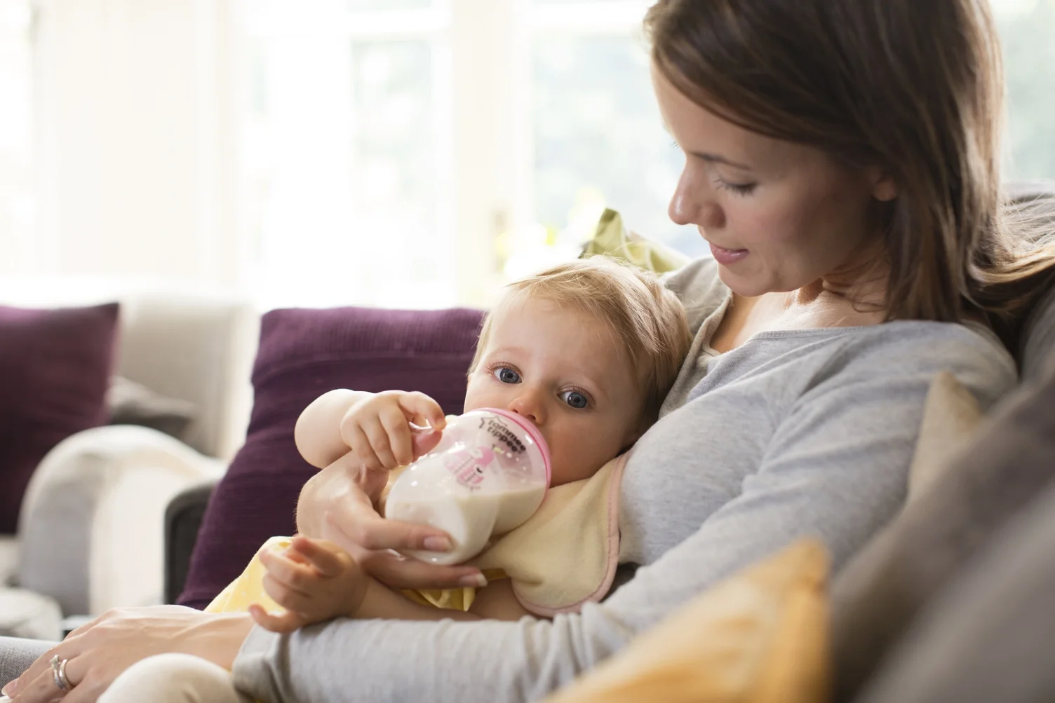 Tommee Tippee Closer to Nature, Newborn Baby Bottle Starter Set – Pink, Girl