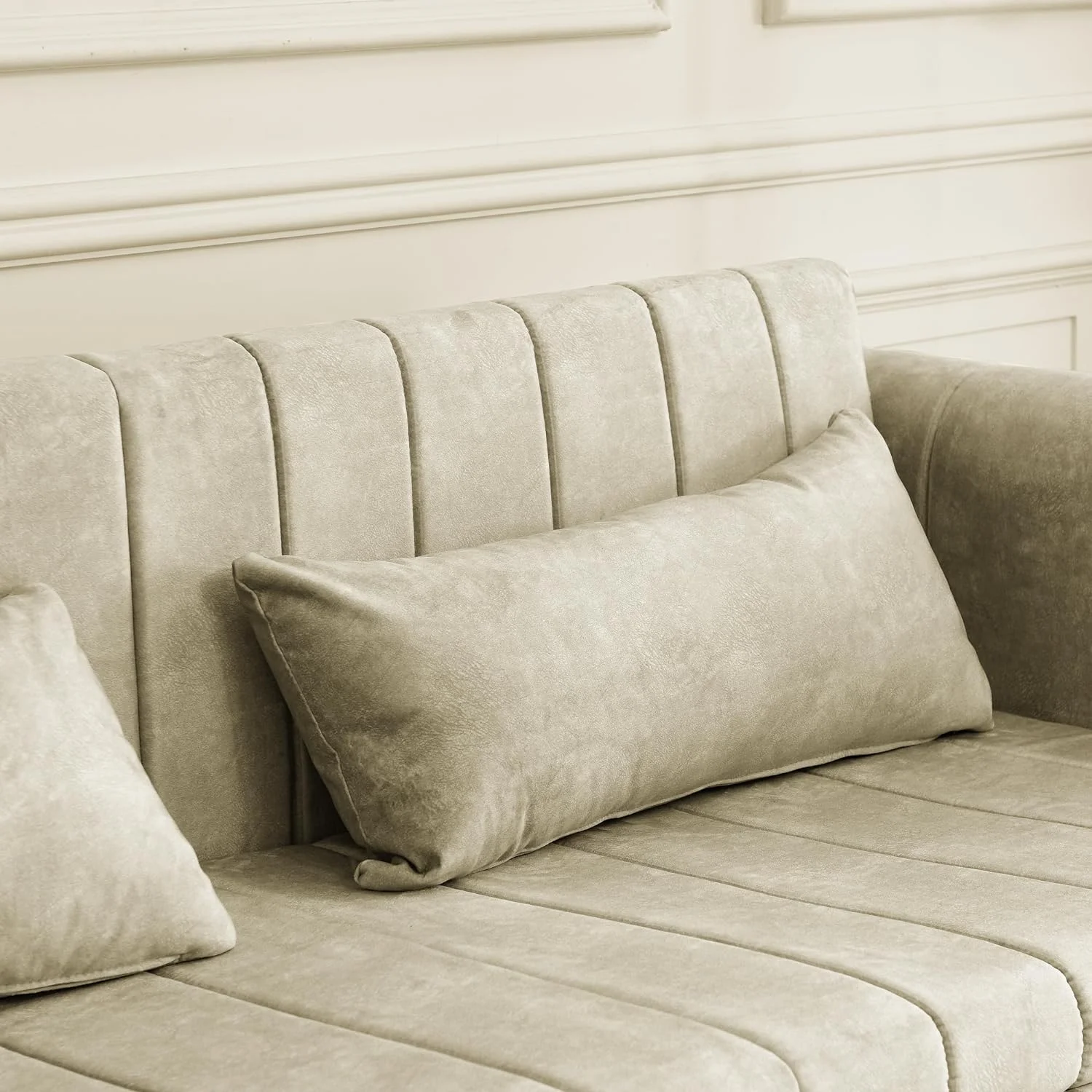 3-in-1 Convertible Sleeper Sofa Bed,Pull-Out Bed Sleeper with Rolled Arms Decorated with Copper Nails,Modern Upholstered 3 Seats Sofabed with Two Drawers and Two Pillows,Black