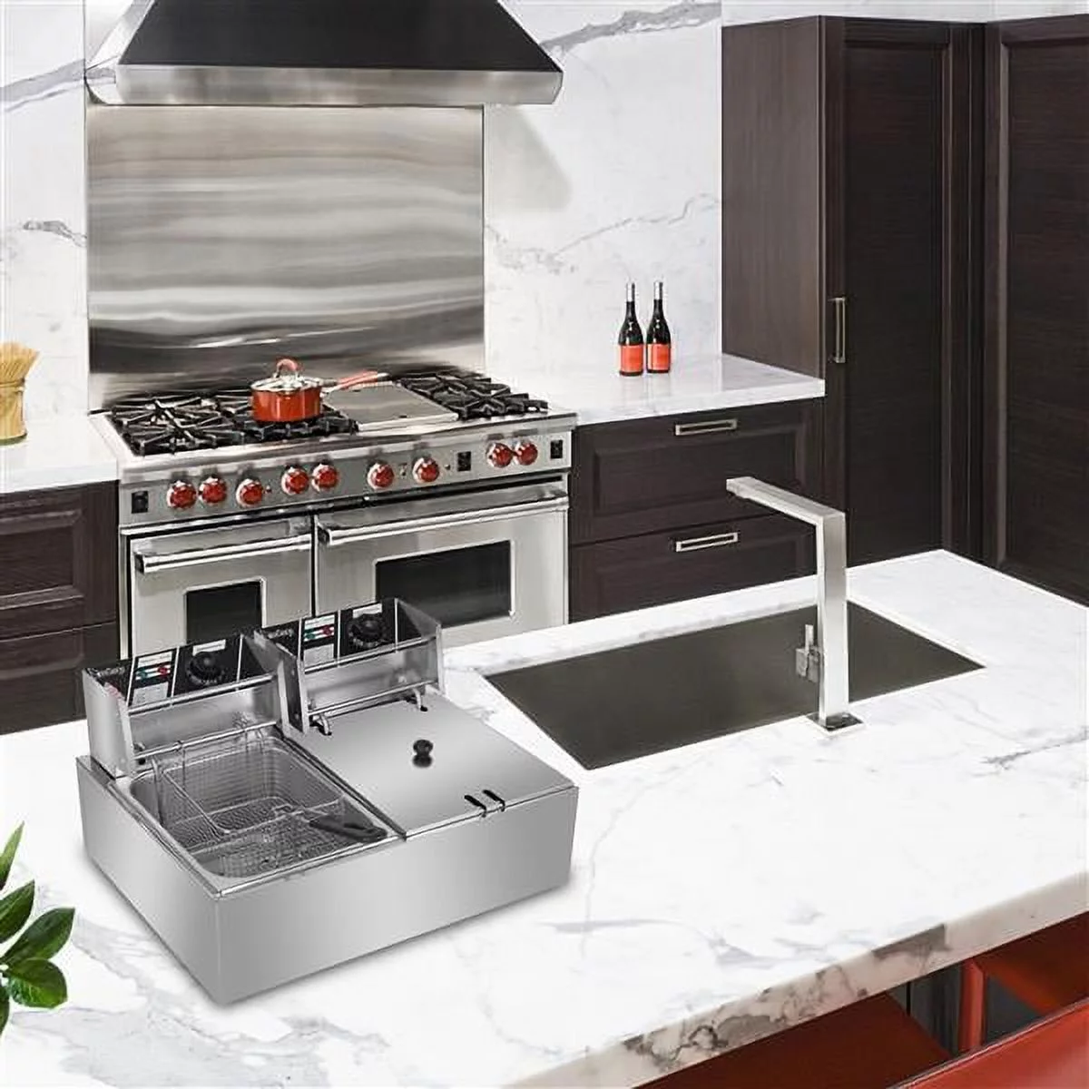 Dual Tank Electric Deep Fryer