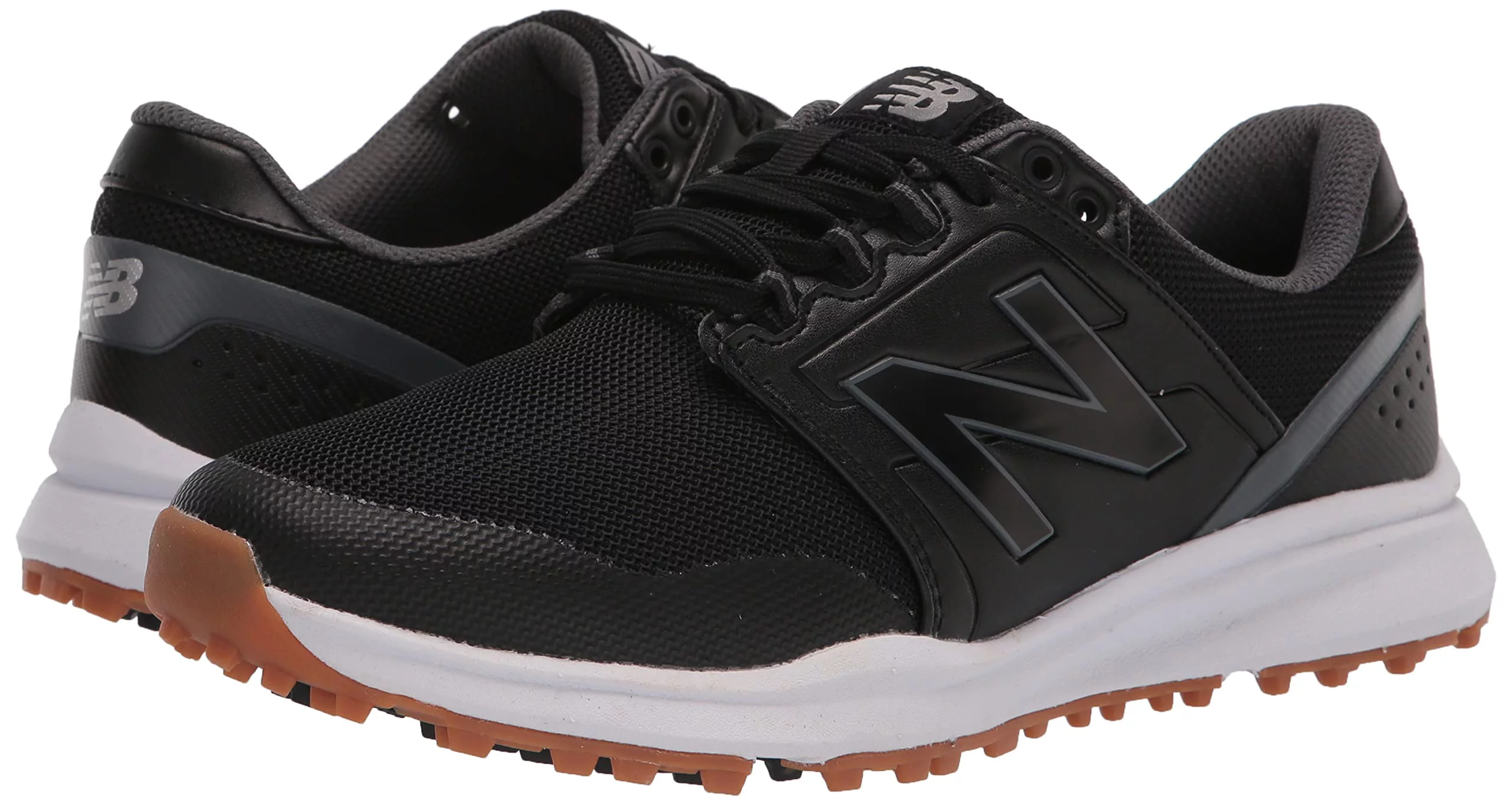 New Balance Men's Breeze V2 Golf Shoes (Black, 11.5 Wide)