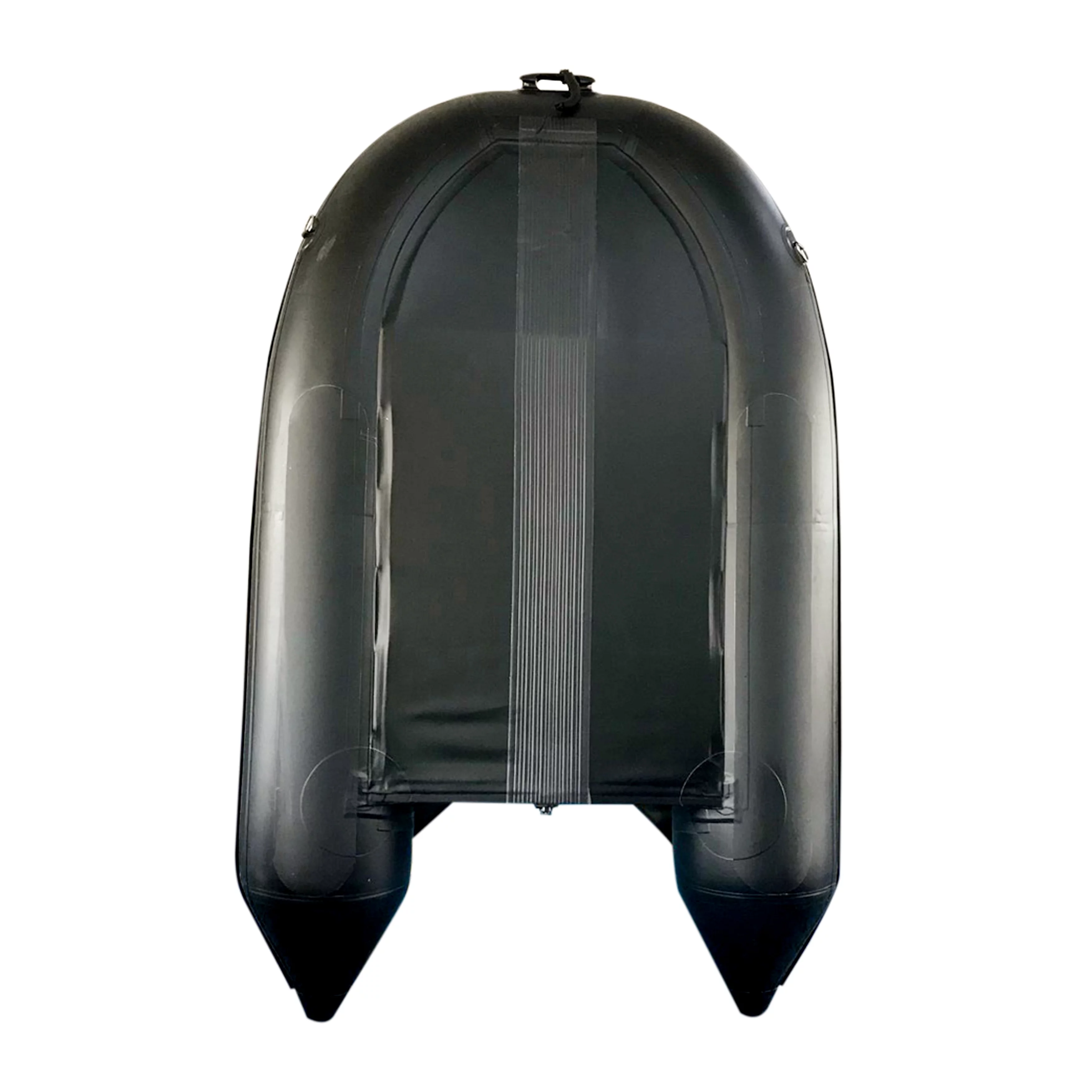 ALEKO Inflatable Air Floor Fishing Boat - 8.4 Foot - Black