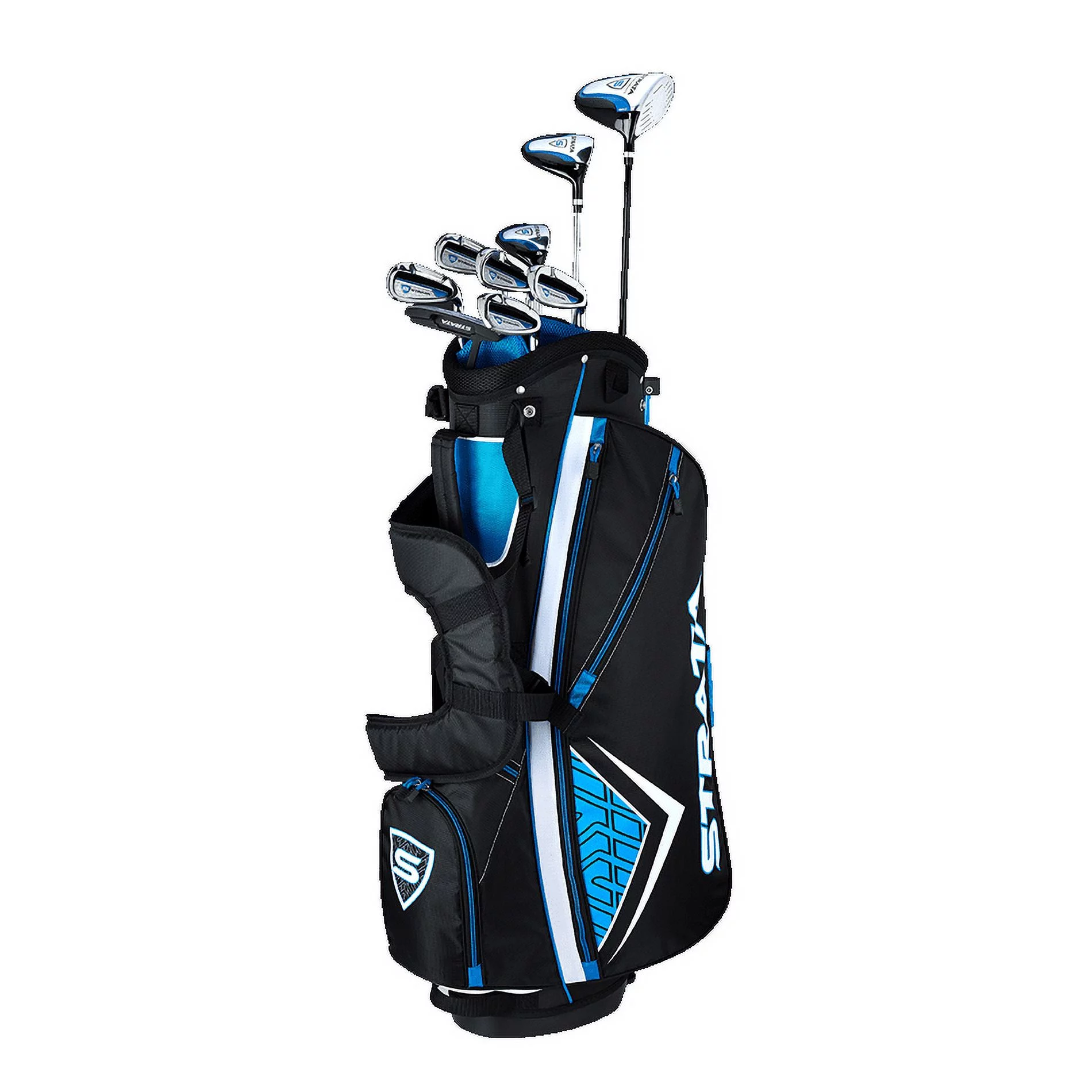 Callaway Men's Strata '19 Complete 12-Piece Steel Golf Club Set with Bag, Right Handed